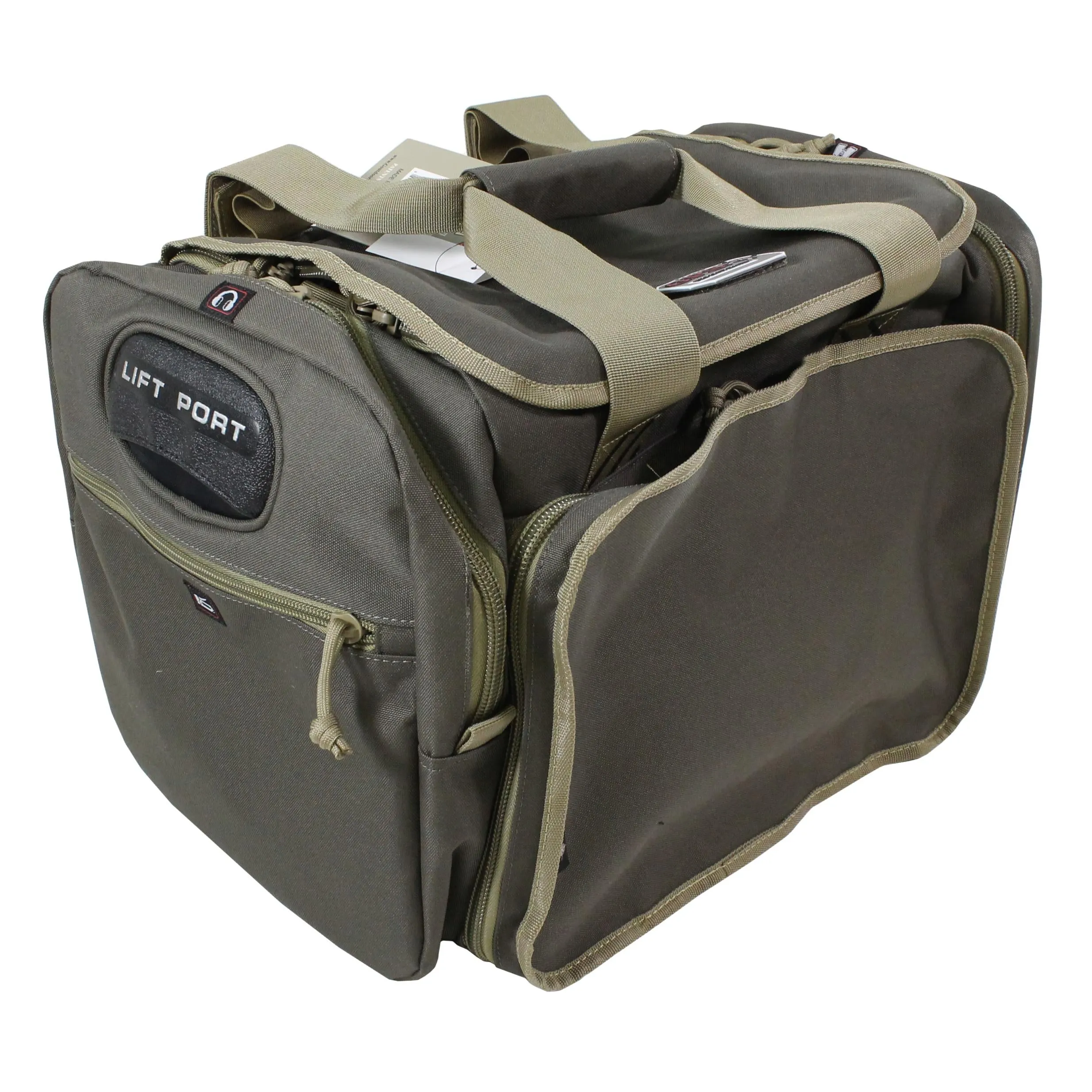 Lg Range Bag,lift Ports,4 Ammo Dump Cups