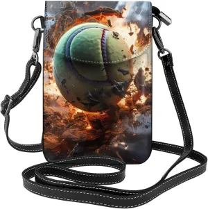 Lightning Fever Tennis Women's crossbody bag, crossbody phone bag, tassel wallet with shoulder strap, best gift for women.