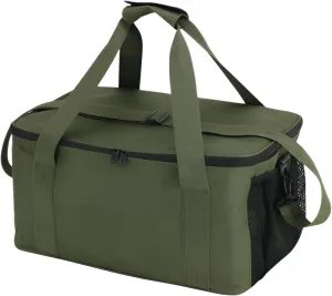 lilaBelle]【Heavy-Duty Camping Gear Organizer 40L Waterproof Storage Bag with Removable Dividers, Portable Cooking Utensil for Saudi Outdoor BBQ Fishing Trip