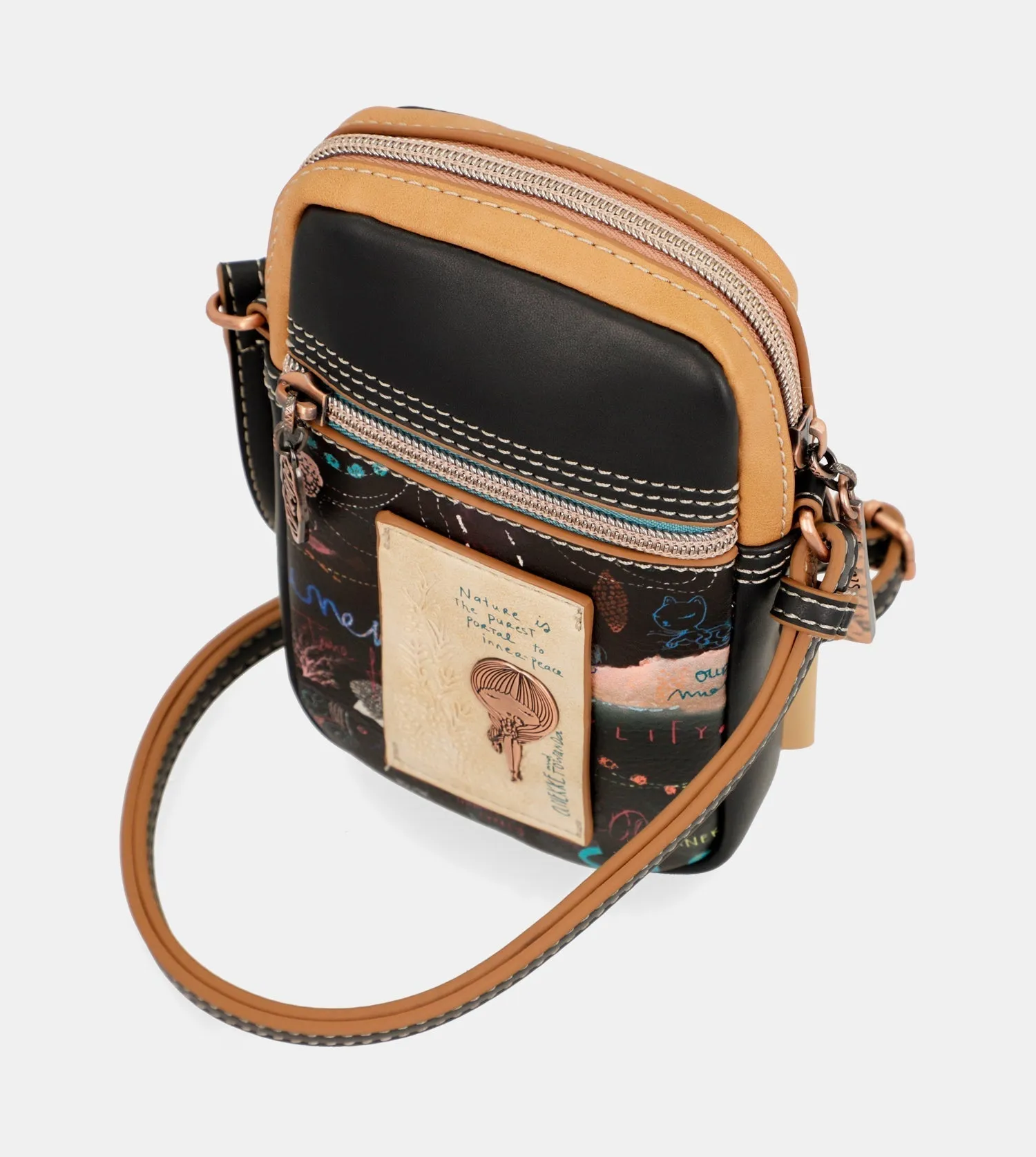 Limited supply shoulder Mini bag black Coral Fast shipping black
