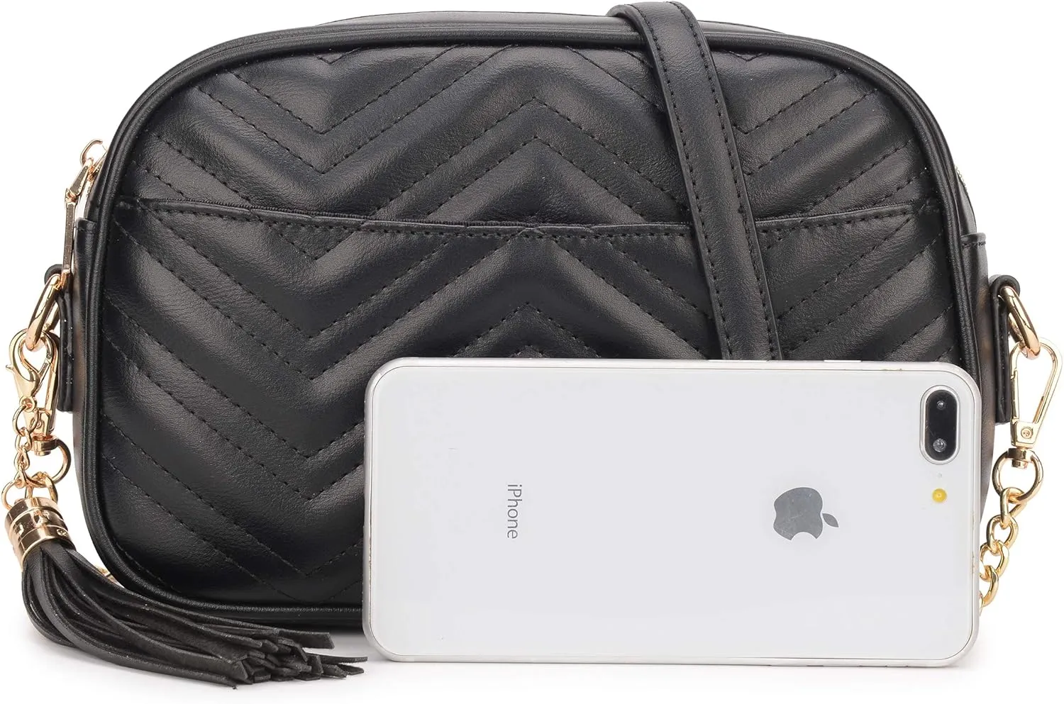 lola mae Quilted Crossbody Bag, Trendy Design Shoulder Purse