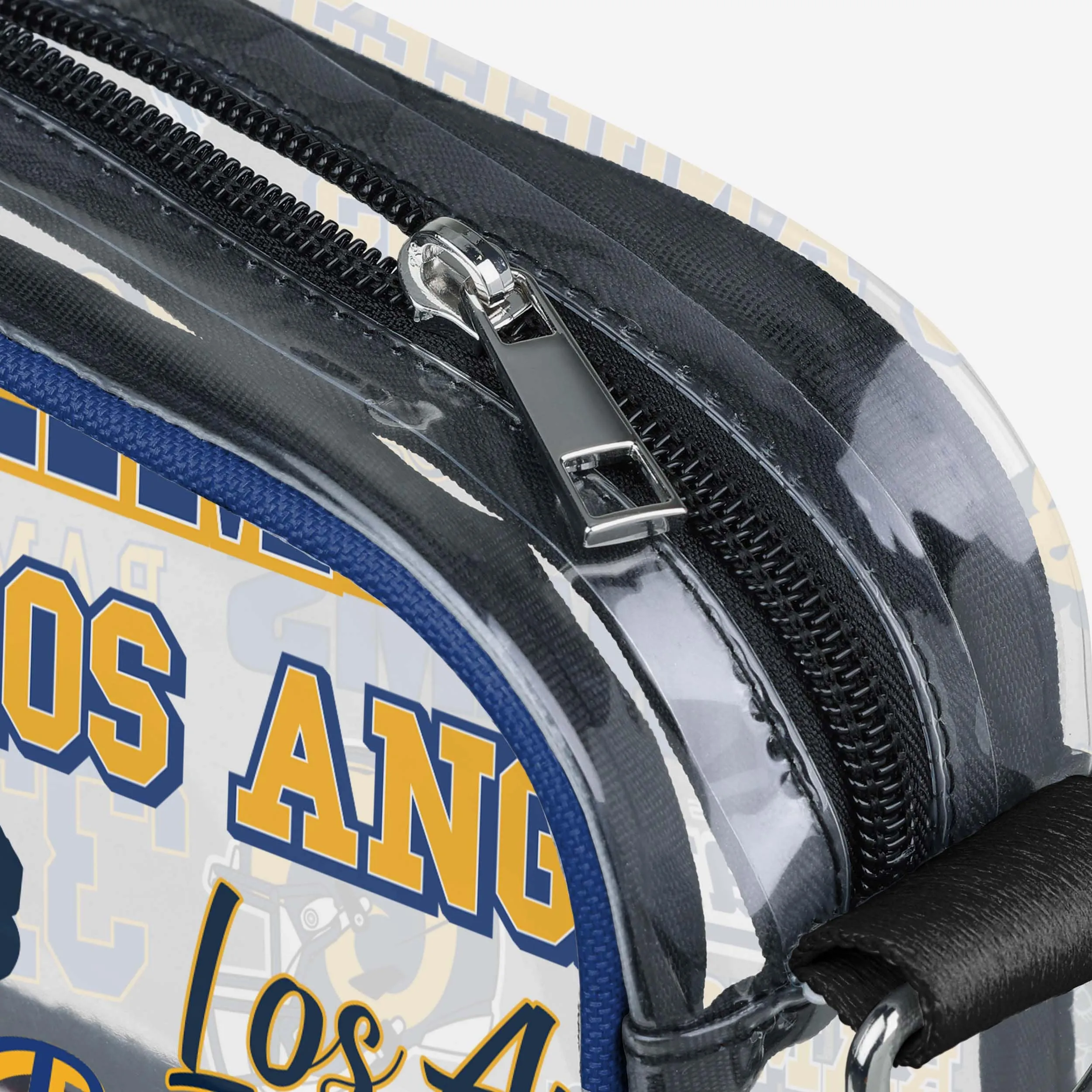 Los Angeles Rams Repeat Retro Print Clear Crossbody Bag