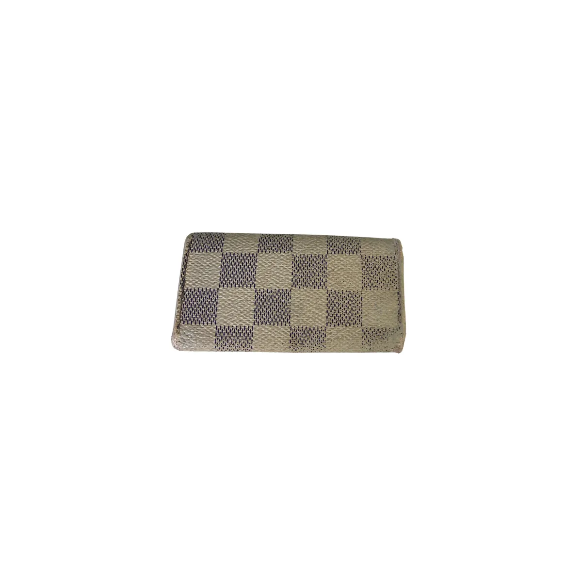 Louis Vuitton 4 Key Holder Damier Azur