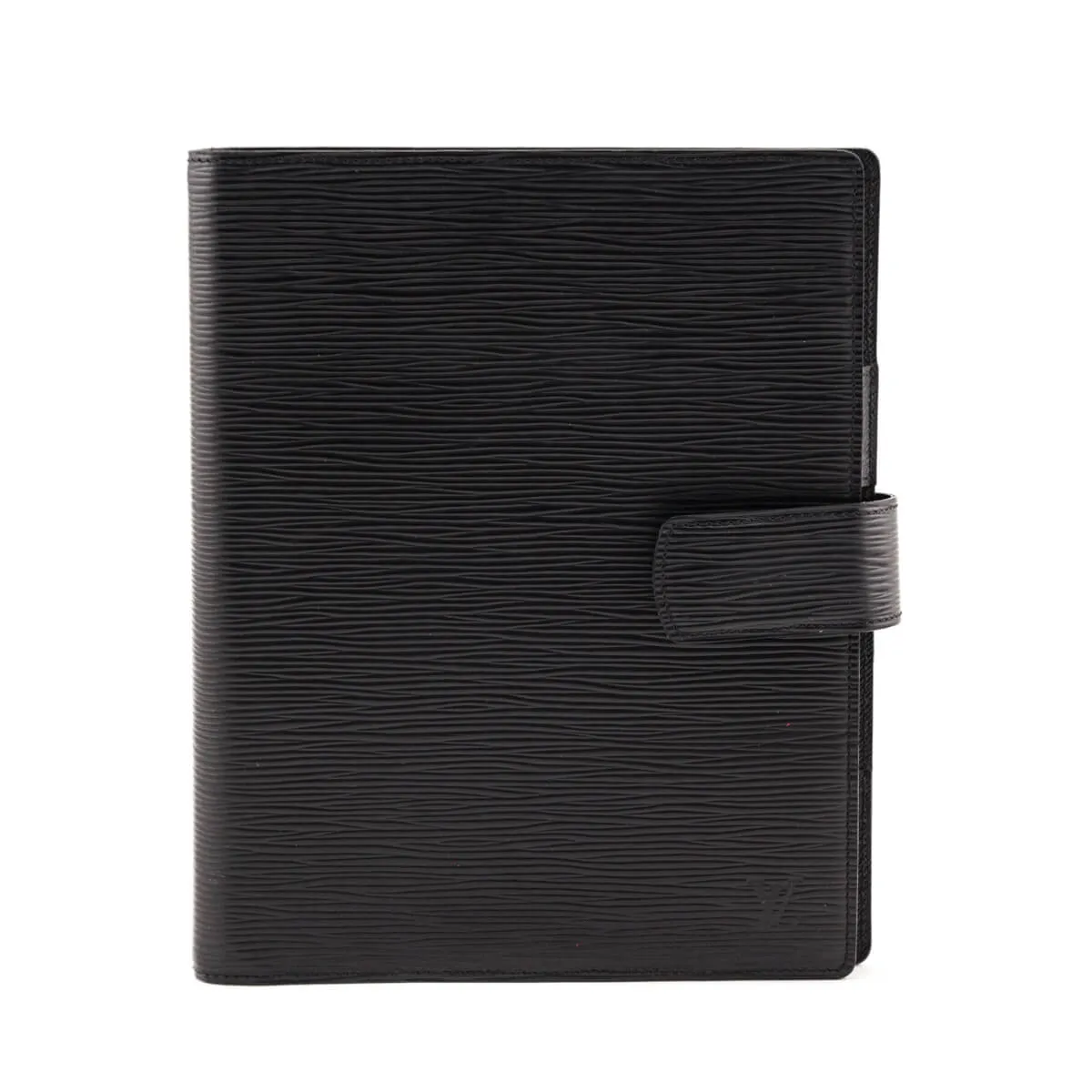 Louis Vuitton Black Epi Large Agenda Cover