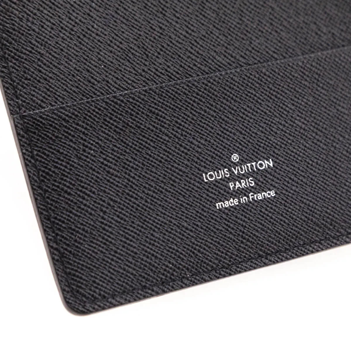 Louis Vuitton Black Epi Large Agenda Cover