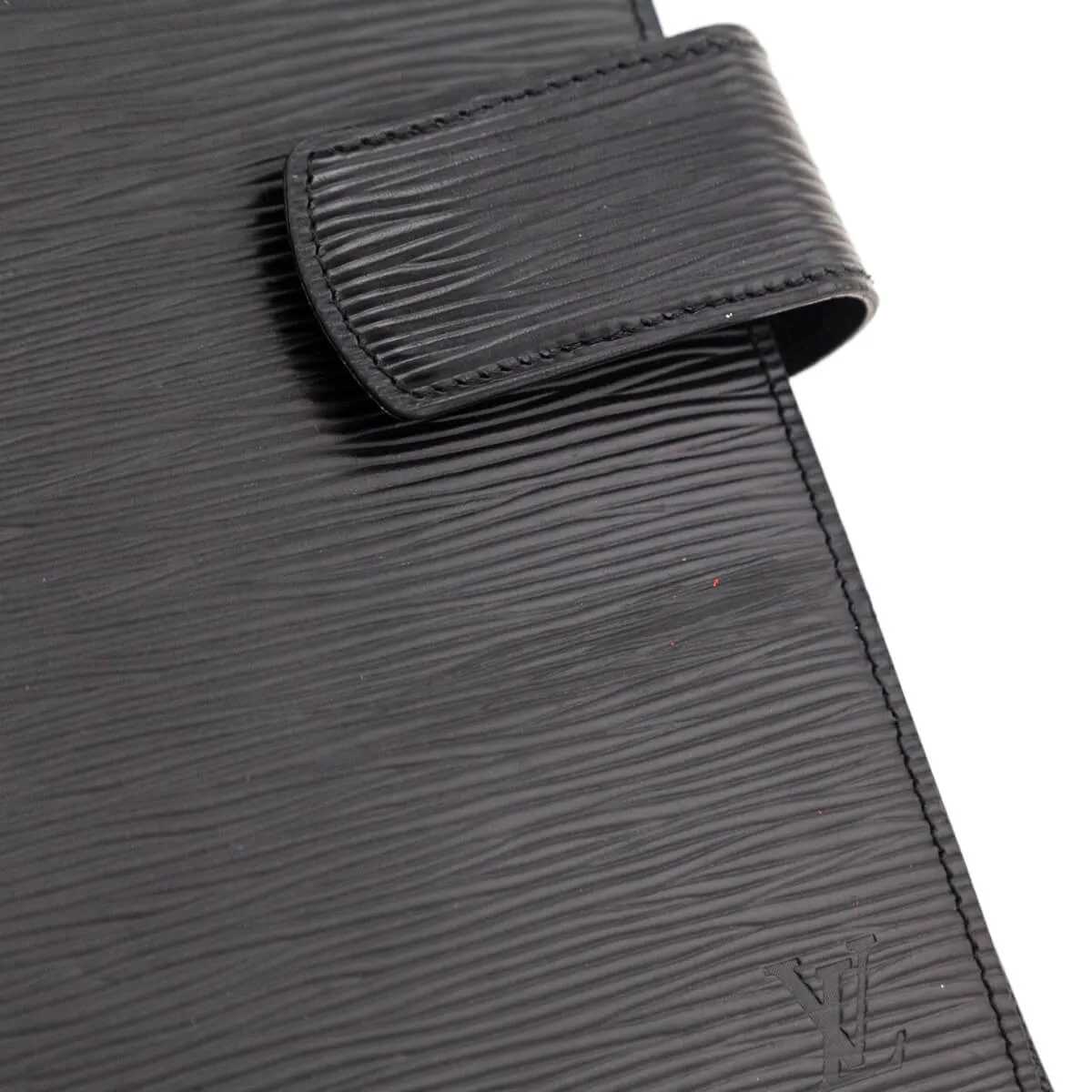 Louis Vuitton Black Epi Large Agenda Cover