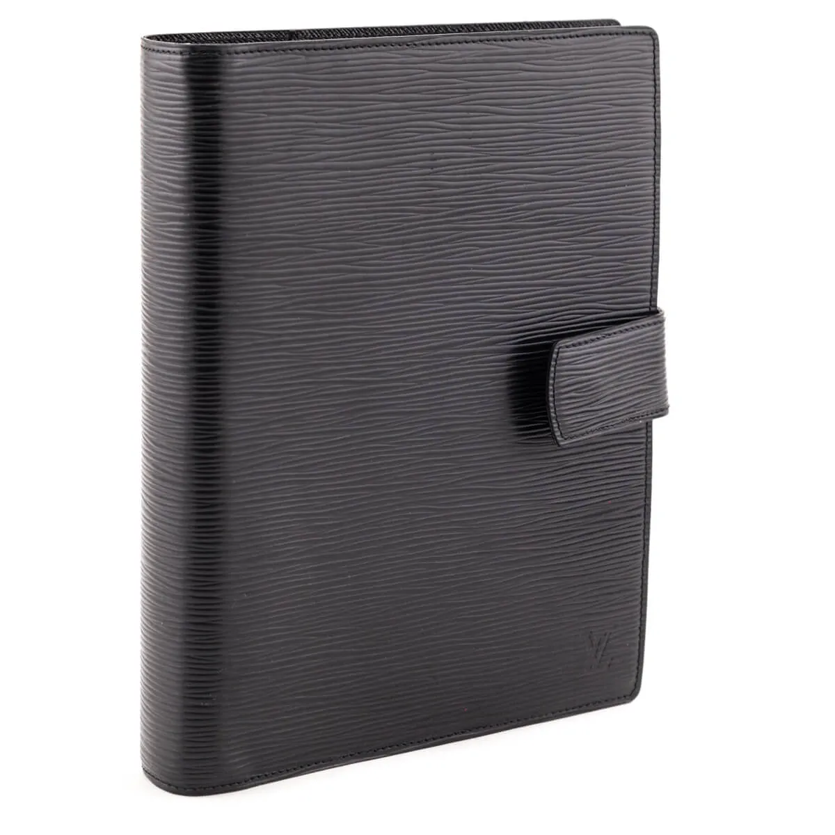Louis Vuitton Black Epi Large Agenda Cover
