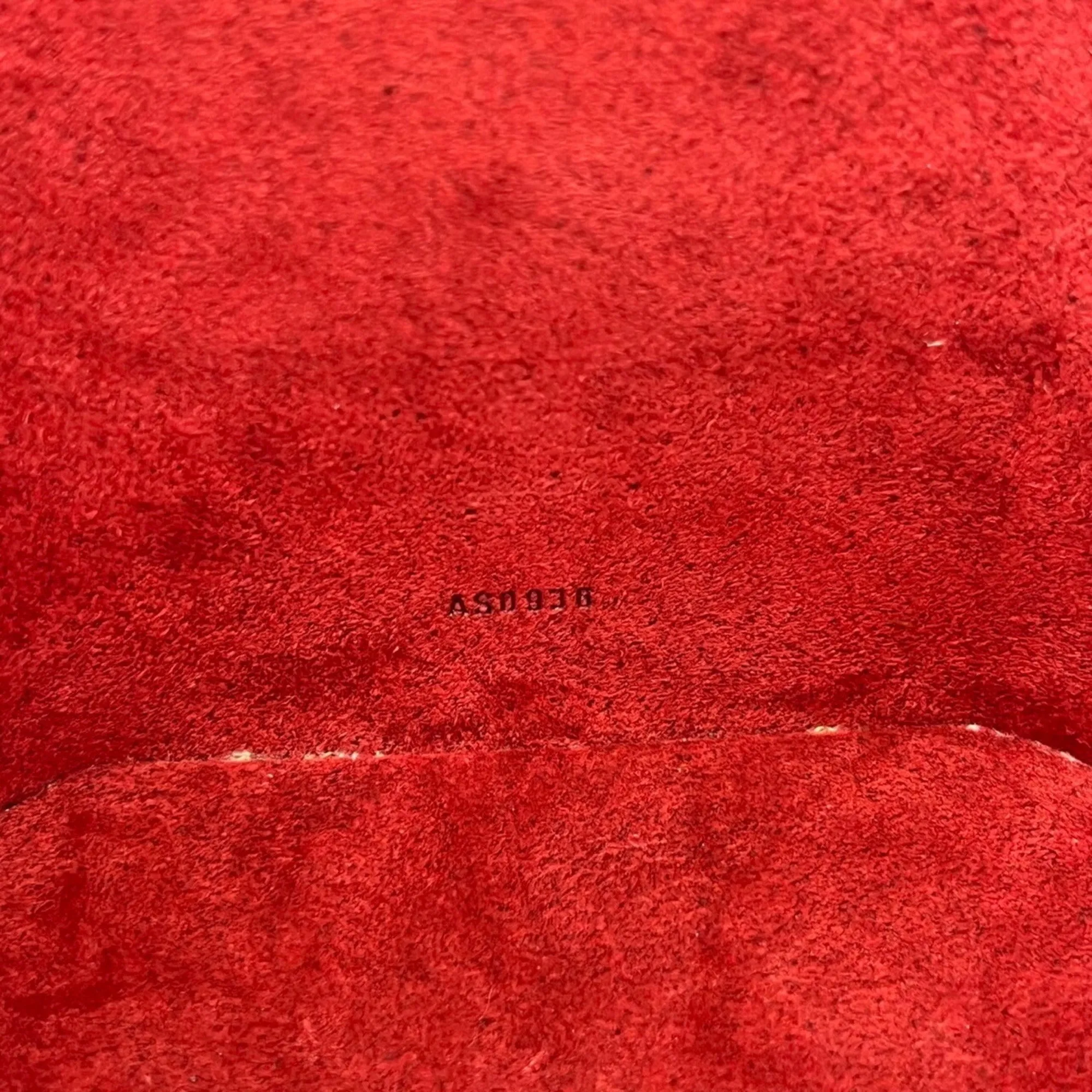 LOUIS VUITTON Cannes Vanity Bag Handbag Epi Leather M48037 AS0936 Red Ladies