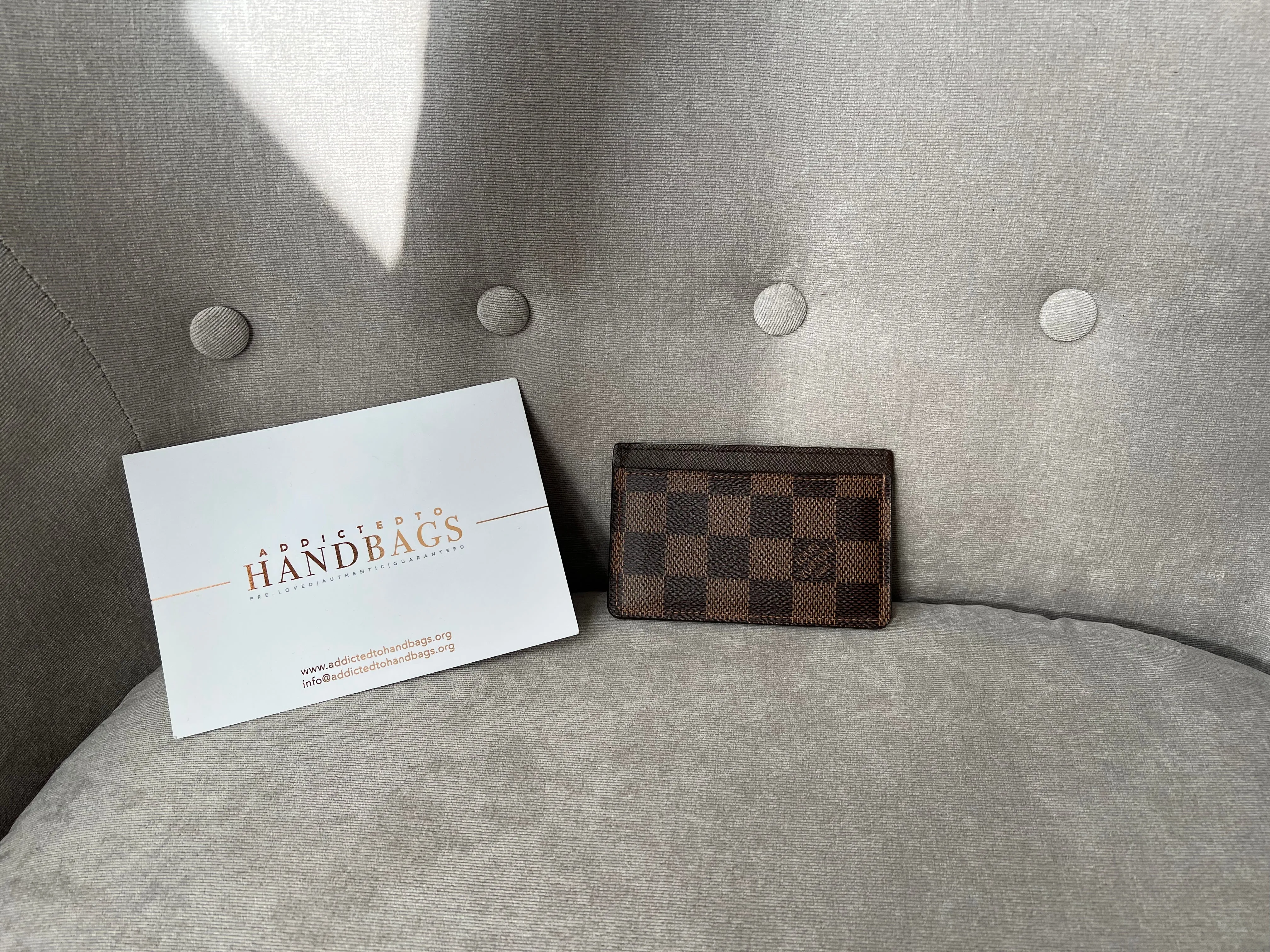 Louis Vuitton Card Holder Damier Ebene