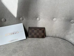 Louis Vuitton Card Holder Damier Ebene
