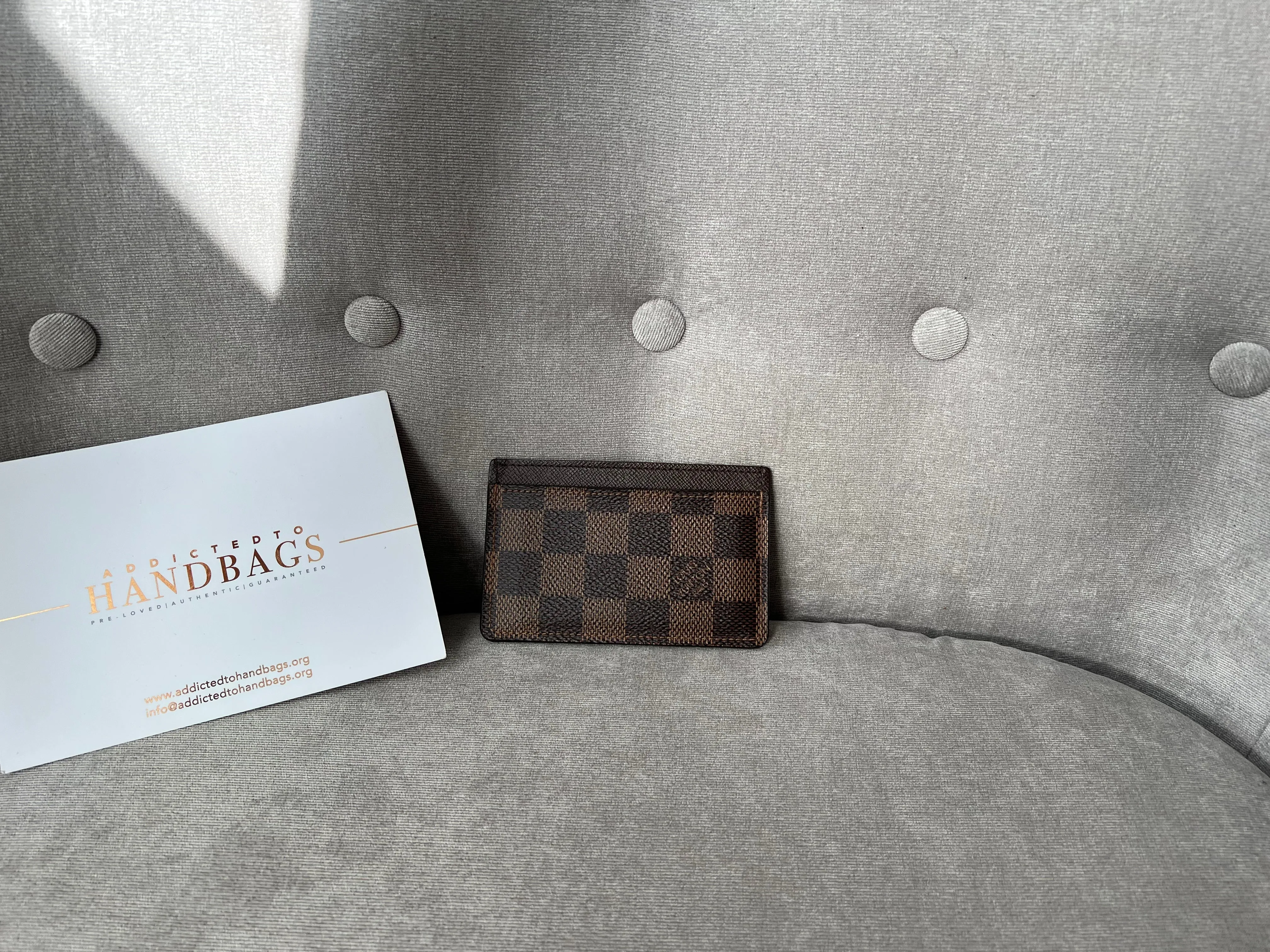 Louis Vuitton Card Holder Damier Ebene
