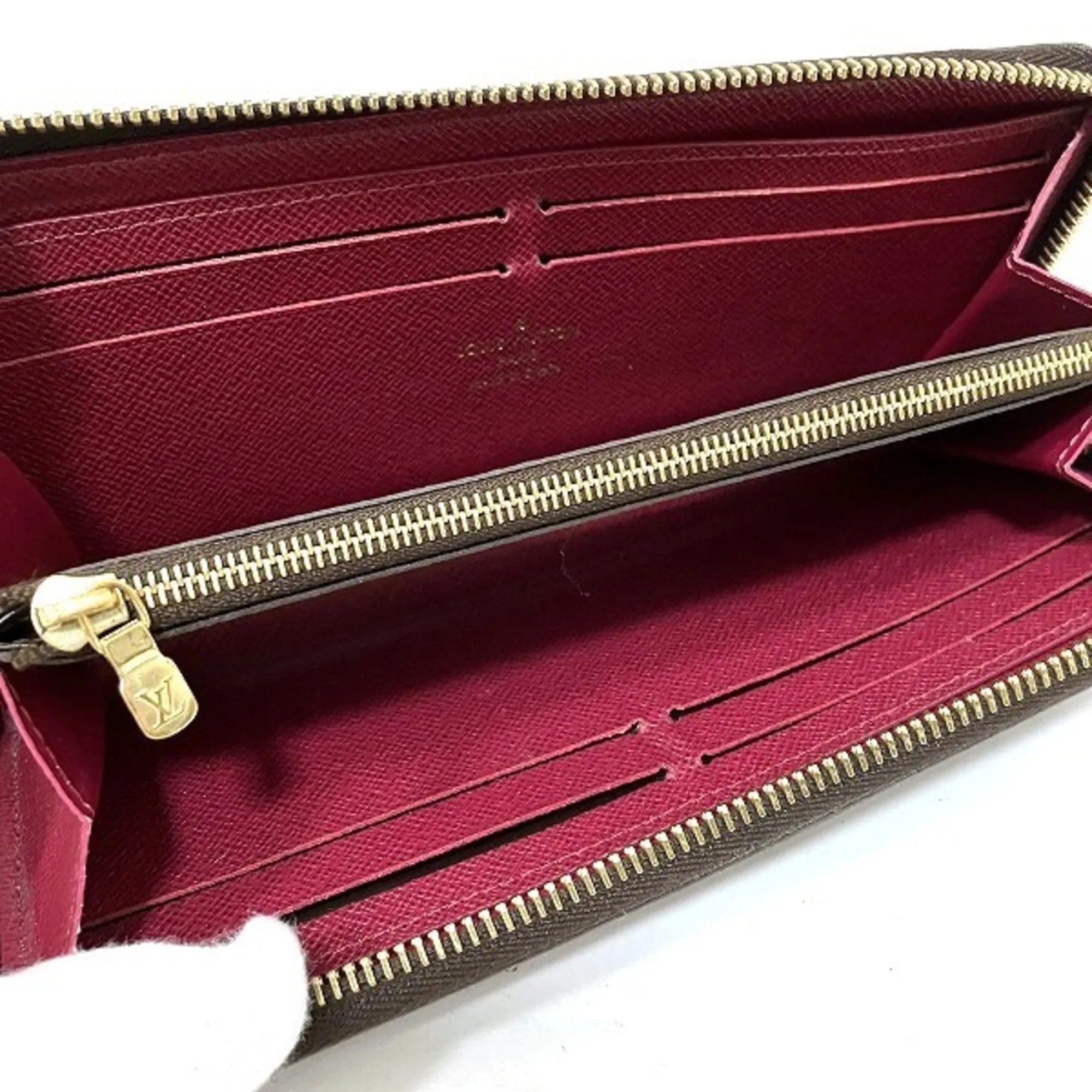 Louis Vuitton Clemence  Canvas Wallet  ()