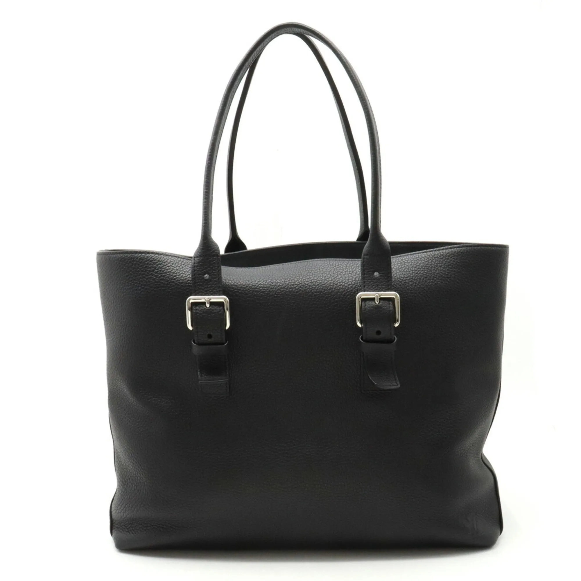 LOUIS VUITTON Cover Voyage Tote Bag Shoulder Taurillon Leather Noir Black M50086