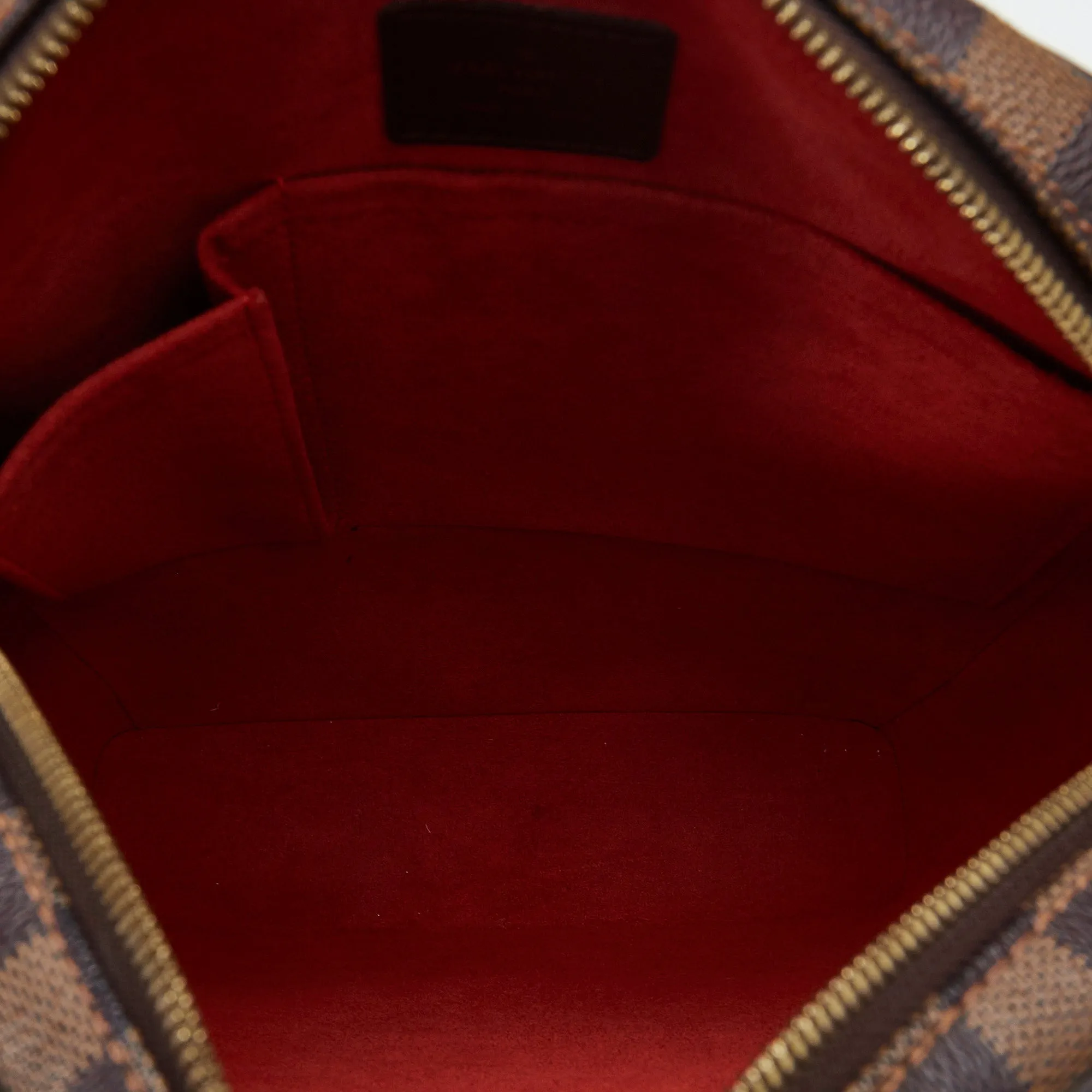 LOUIS VUITTON Damier Ebene Ipanema GM Shoulder Bag
