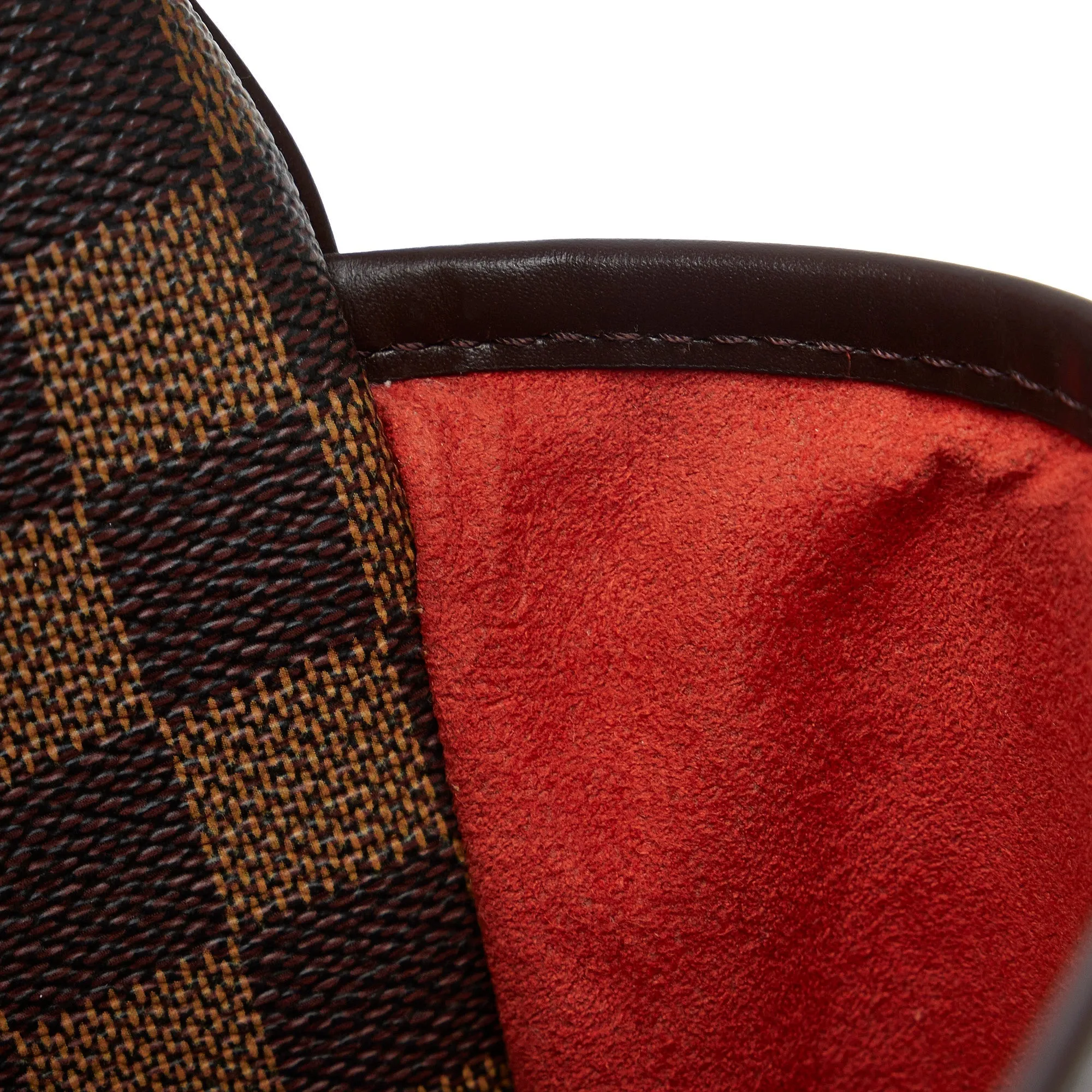 LOUIS VUITTON Damier Ebene Ipanema GM Shoulder Bag