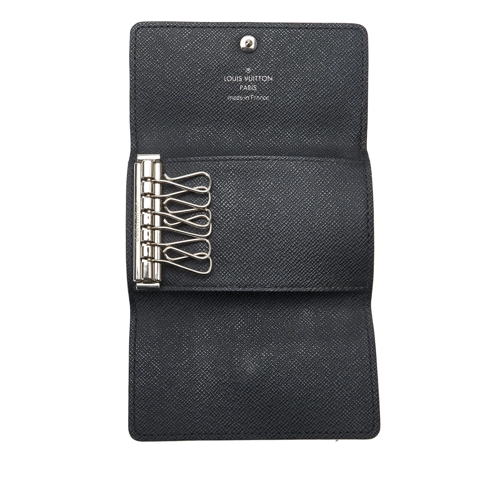 LOUIS VUITTON Damier Graphite 6 Key Holder