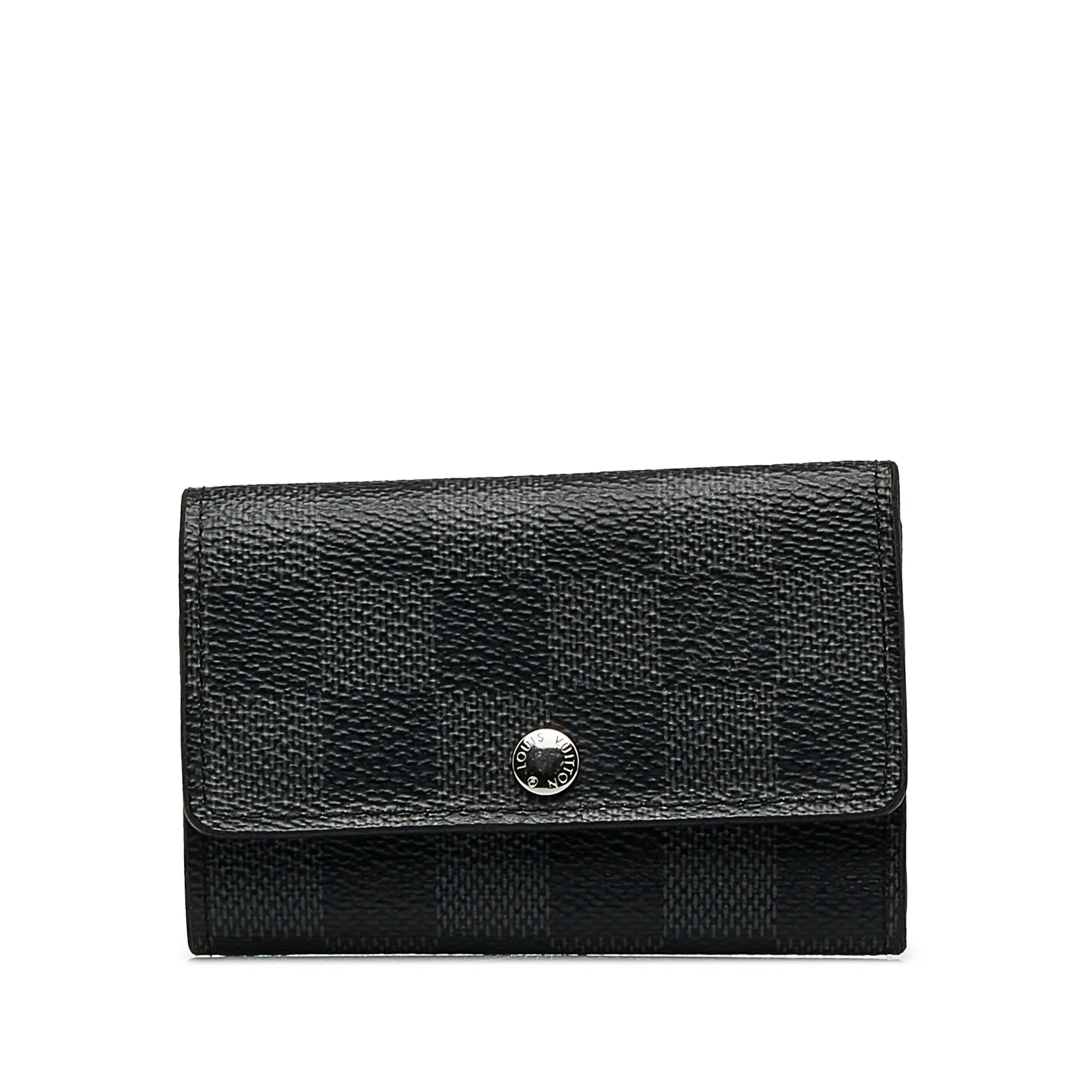 LOUIS VUITTON Damier Graphite 6 Key Holder