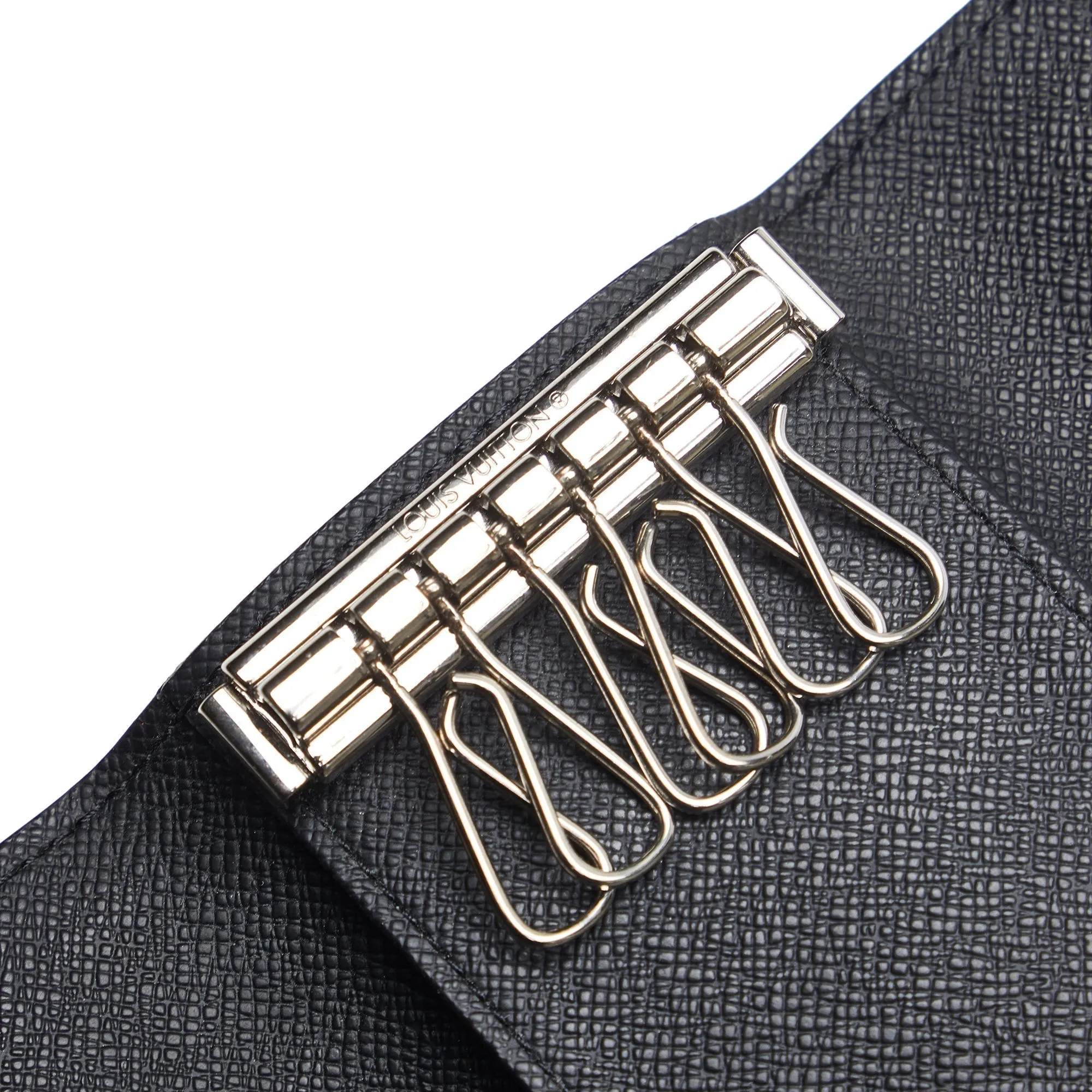 LOUIS VUITTON Damier Graphite 6 Key Holder
