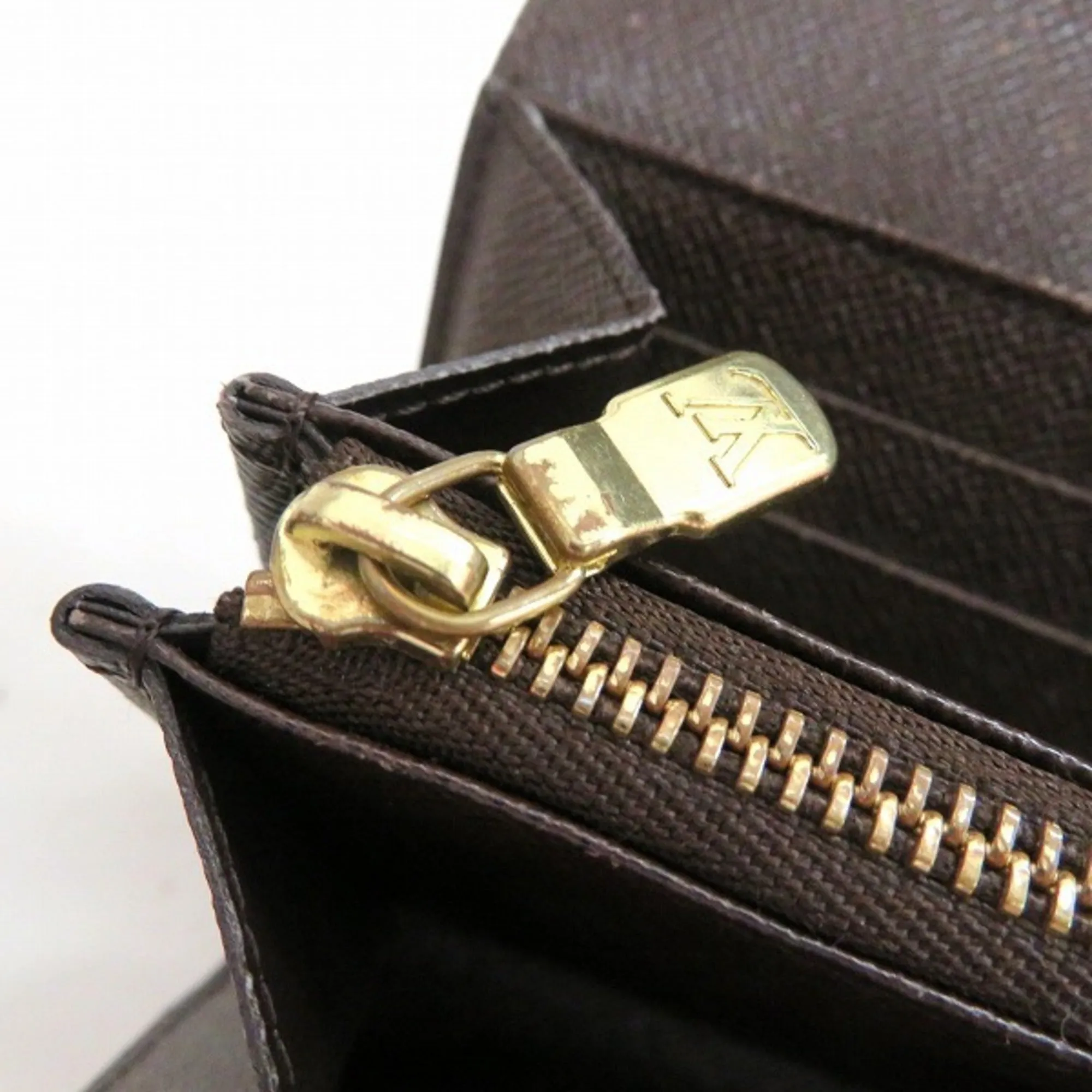 LOUIS VUITTON Damier Portefeuille Sarah N61734 Long Wallet Unisex