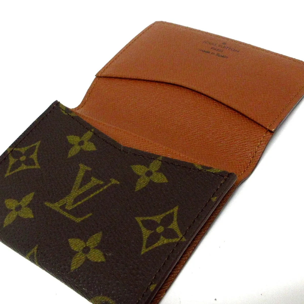Louis Vuitton Enveloppe Carte De Visite  Canvas Wallet  ()