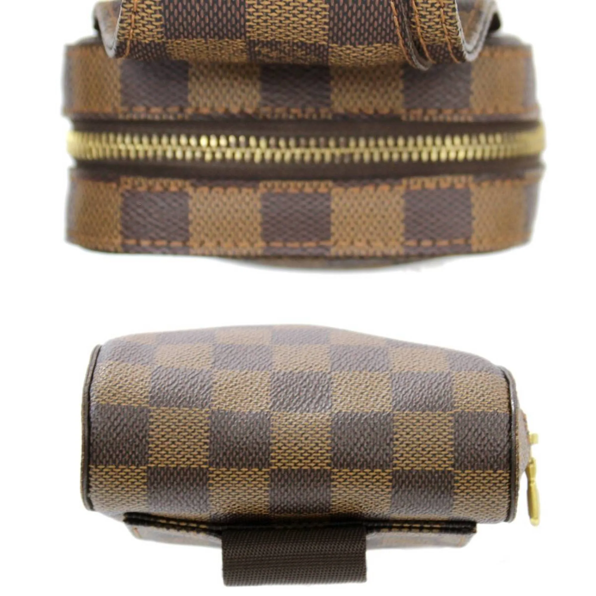 LOUIS VUITTON Jeronimos Waist Pouch Body Bag Shoulder Damier Ebene N51994 CA1097