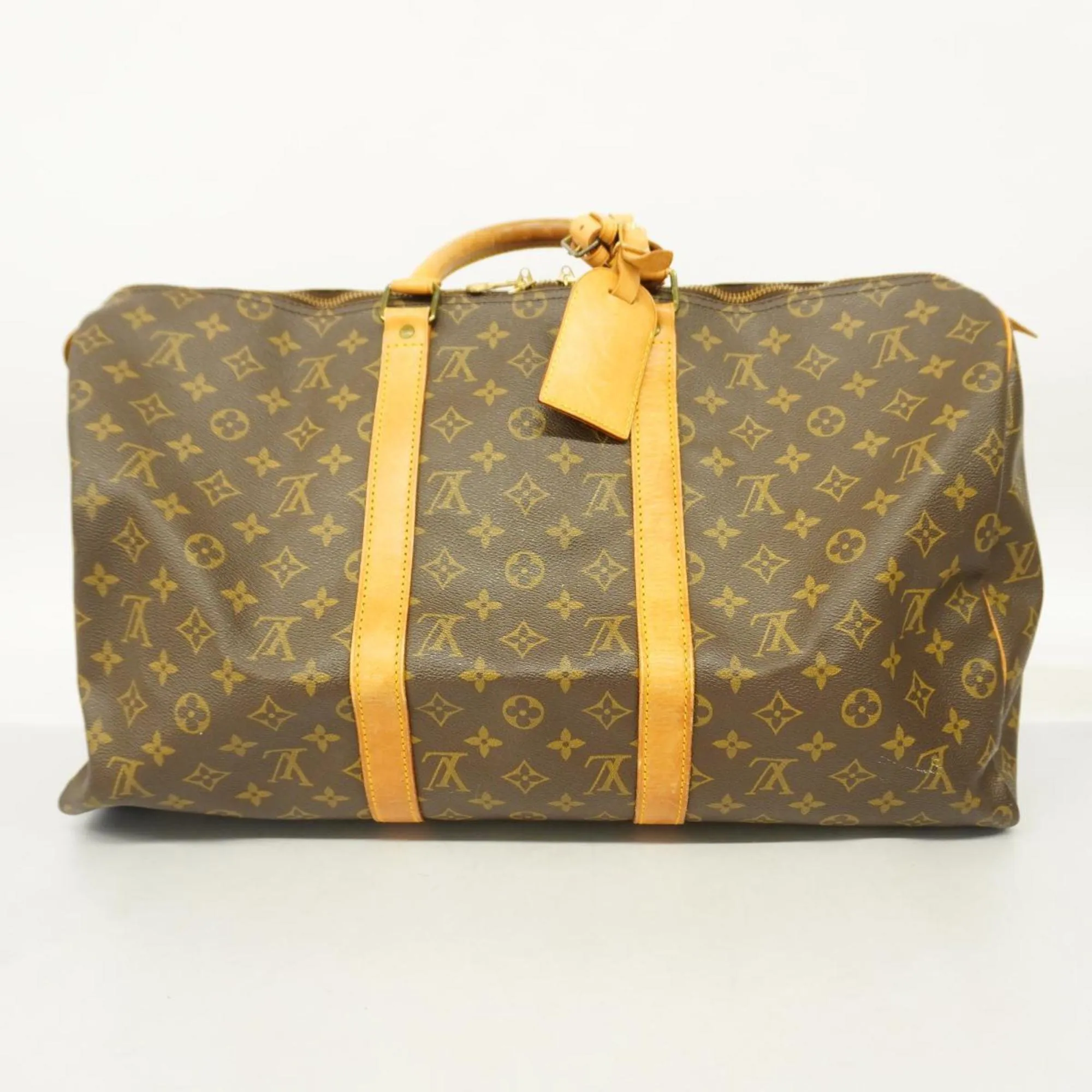 Louis Vuitton Keepall 50  Canvas Travel Bag ()
