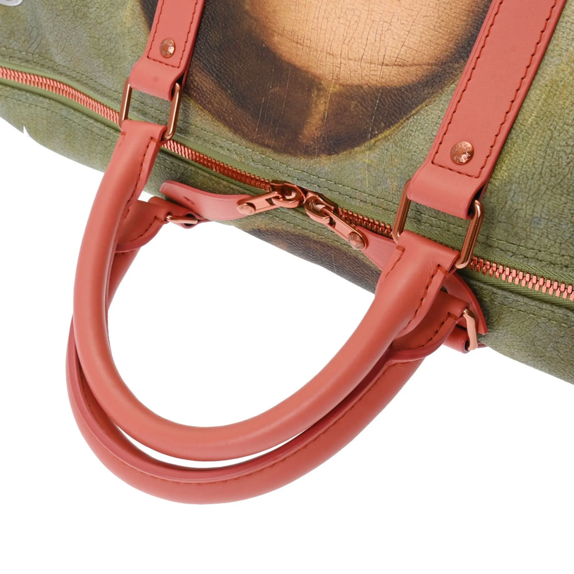 Louis Vuitton Keepall Bandouliere 50  Leather Travel Bag ()