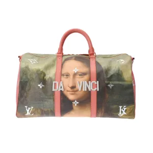 Louis Vuitton Keepall Bandouliere 50  Leather Travel Bag ()