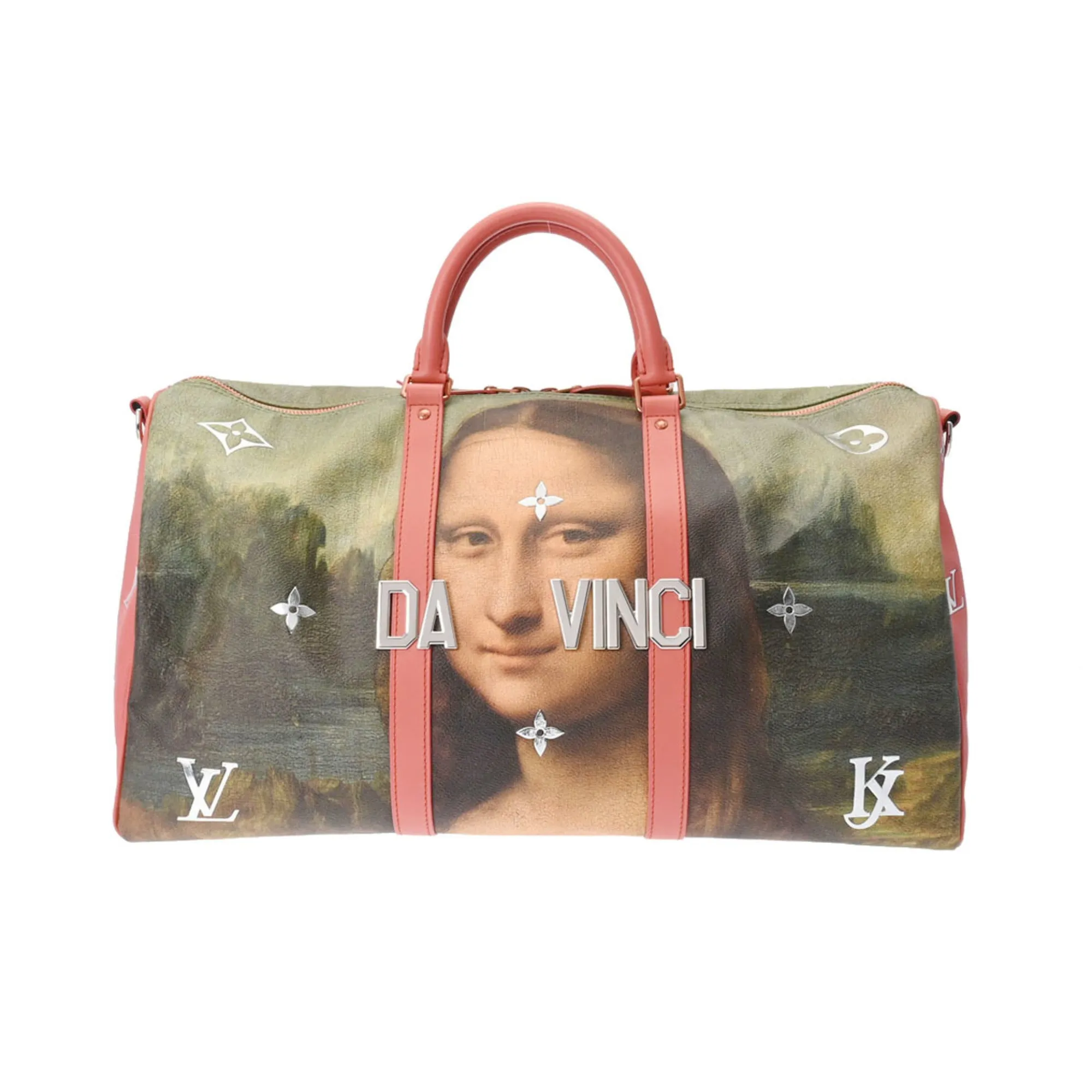 Louis Vuitton Keepall Bandouliere 50  Leather Travel Bag ()