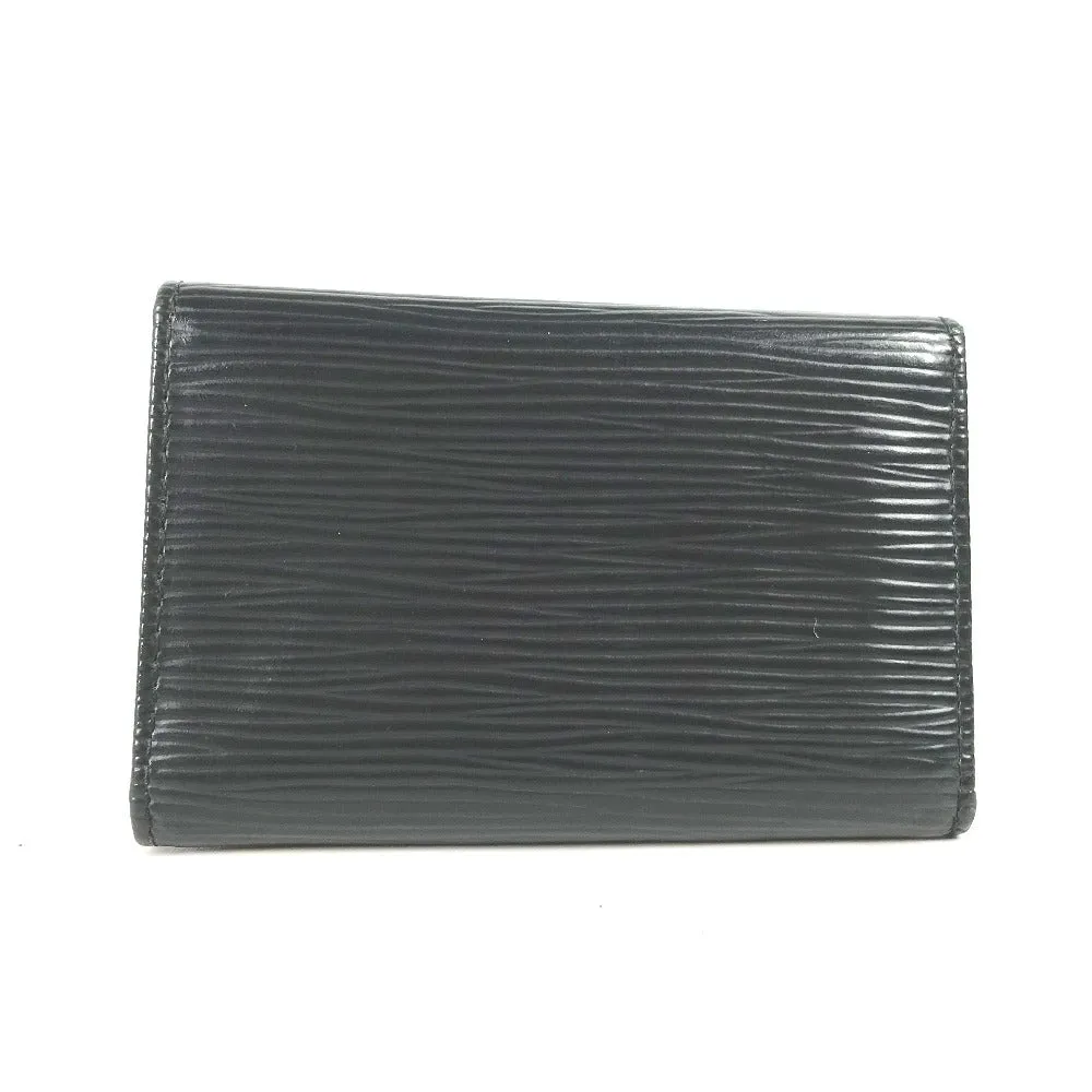 LOUIS VUITTON Key case Key holder  M63812 Epi Leather black Epi 6-key case Key holder Multicles6 mens Used