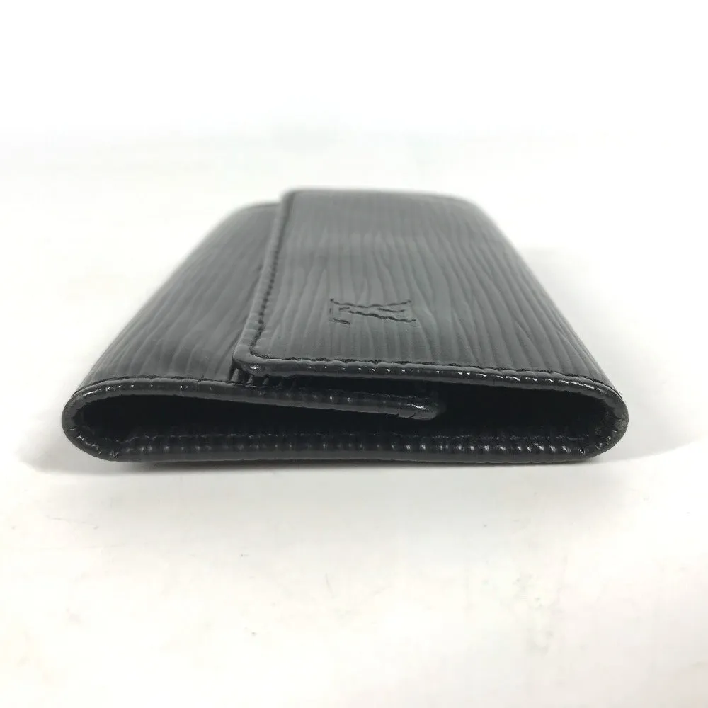 LOUIS VUITTON Key case Key holder  M63812 Epi Leather black Epi 6-key case Key holder Multicles6 mens Used
