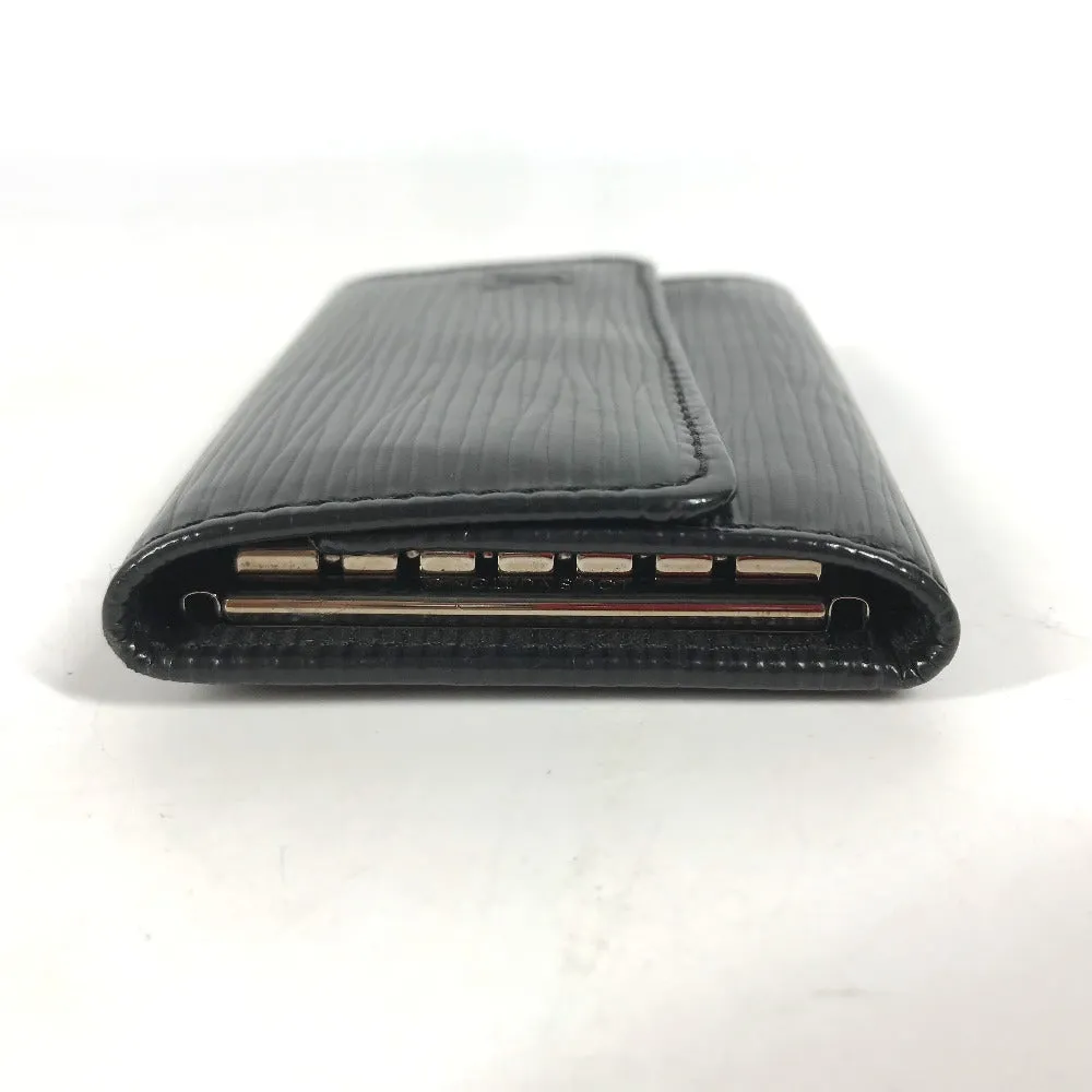 LOUIS VUITTON Key case Key holder  M63812 Epi Leather black Epi 6-key case Key holder Multicles6 mens Used