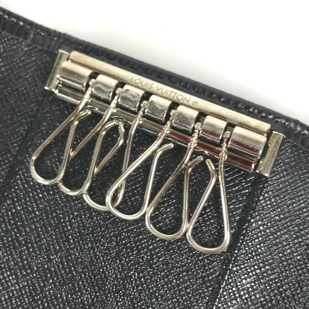 LOUIS VUITTON Key case Key holder  M63812 Epi Leather black Epi 6-key case Key holder Multicles6 mens Used