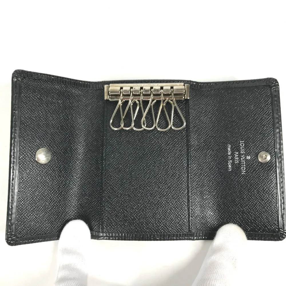 LOUIS VUITTON Key case Key holder  M63812 Epi Leather black Epi 6-key case Key holder Multicles6 mens Used