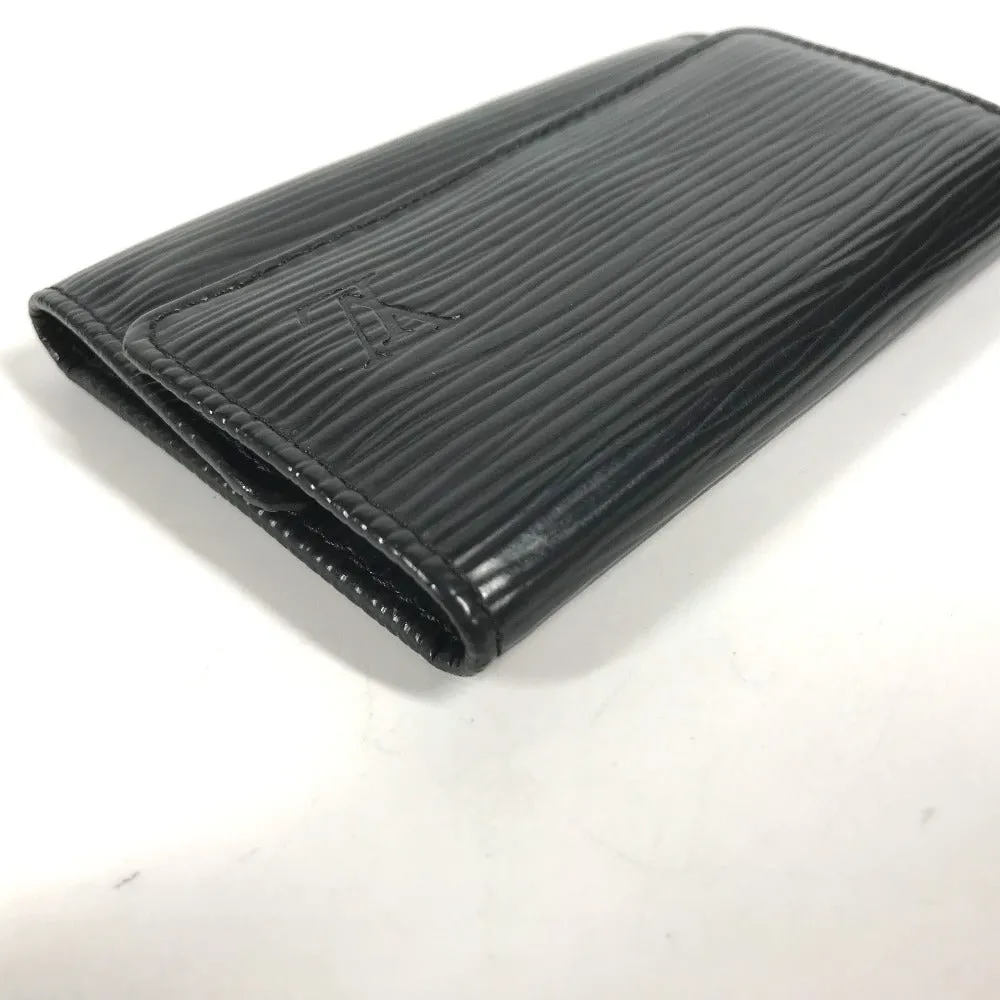 LOUIS VUITTON Key case Key holder  M63812 Epi Leather black Epi 6-key case Key holder Multicles6 mens Used