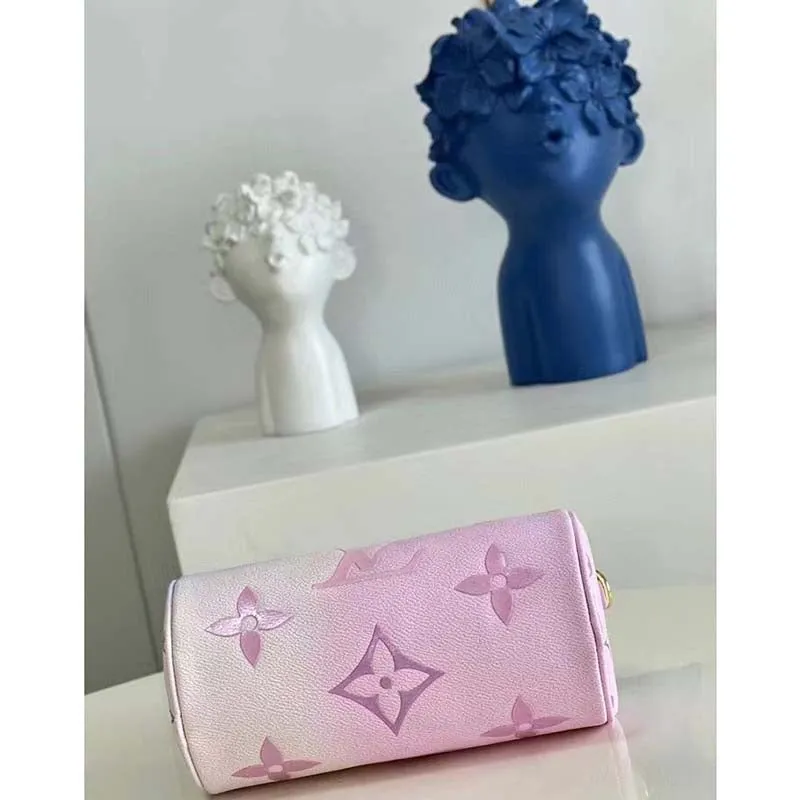 Louis Vuitton LV Women Papillon BB Handbag Sunrise Pastel Monogram Coated Canvas