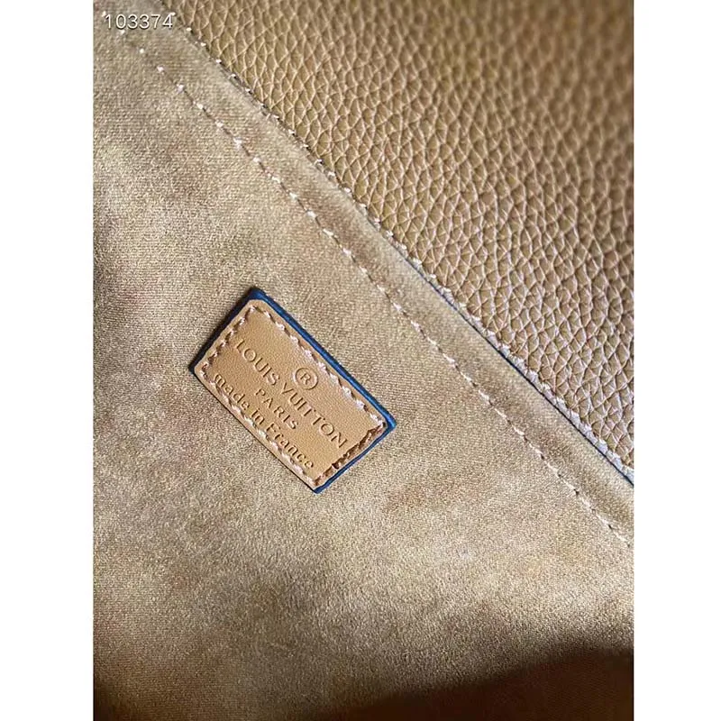 Louis Vuitton LV Women Pochette Metis Bag Embroidered Embossed Supple Grained Cowhide