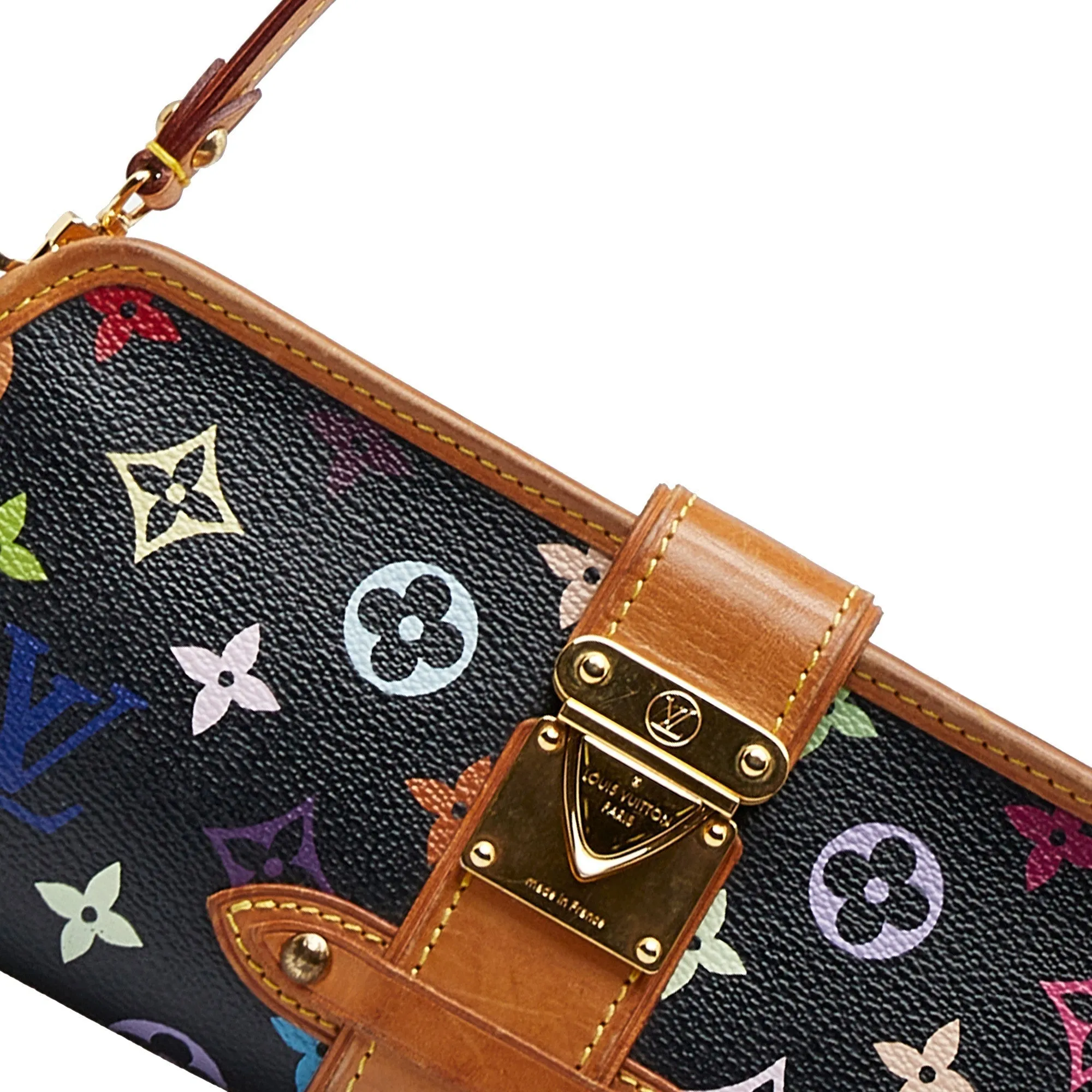 LOUIS VUITTON Monogram Multicolore Shirley Baguette