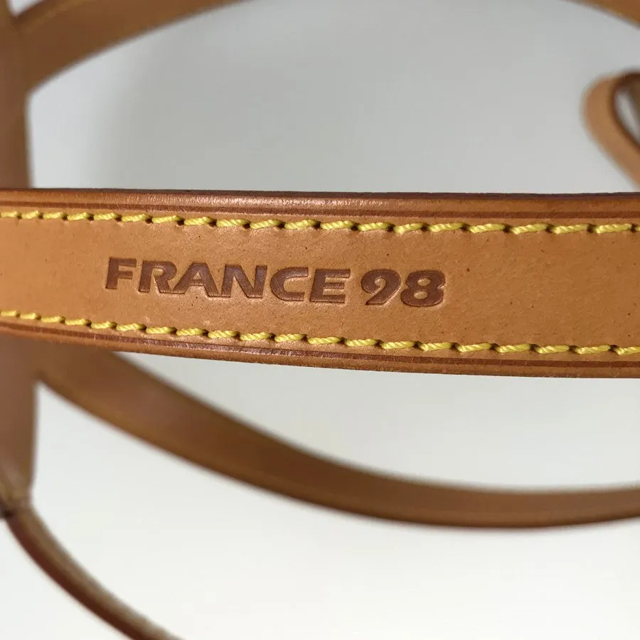 LOUIS VUITTON Monogram Soccer Ball 1998 World Cup Commemorative Limited to 3000 soccer ball