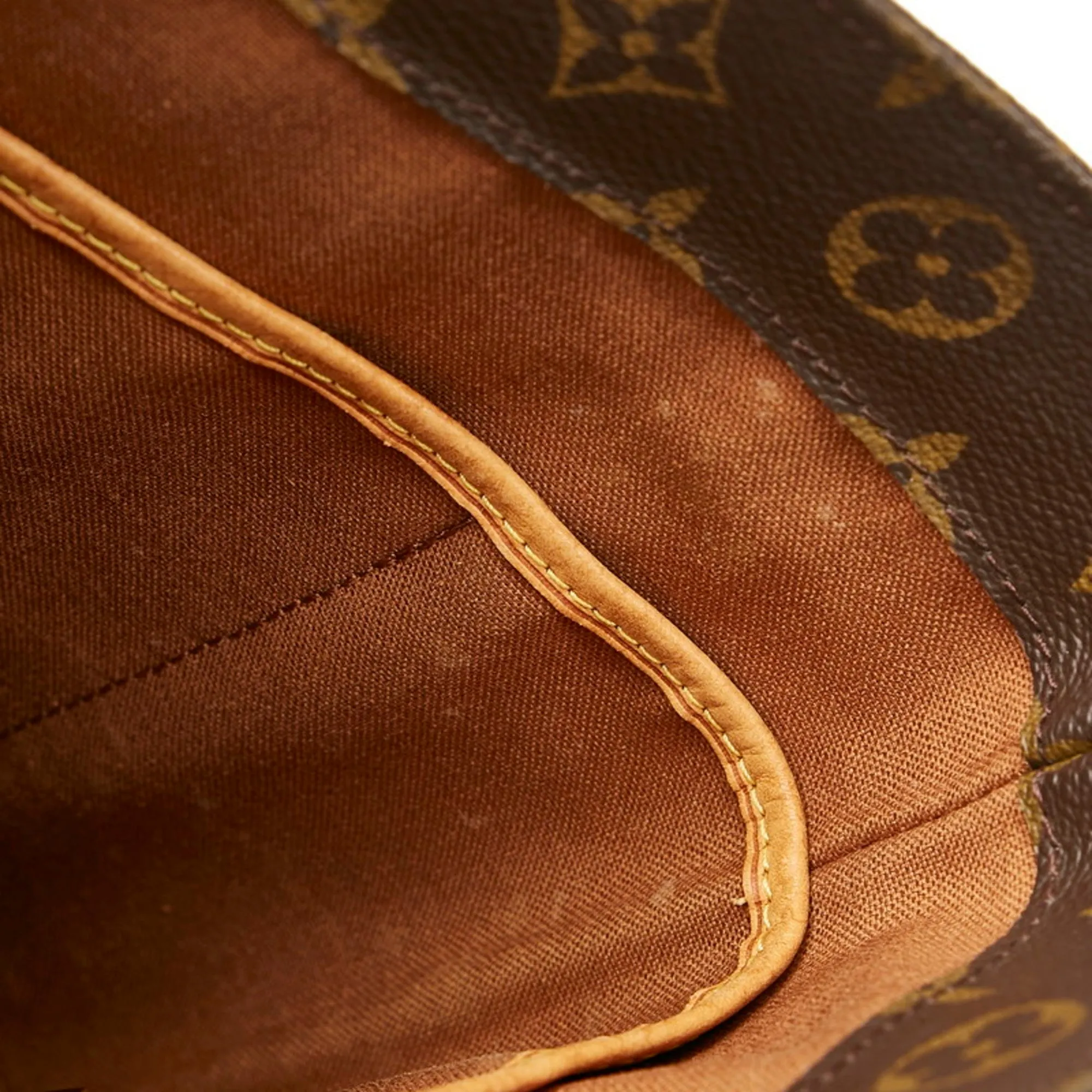 LOUIS VUITTON Monogram Vavin GM Tote Bag M51170 Brown PVC Leather Ladies