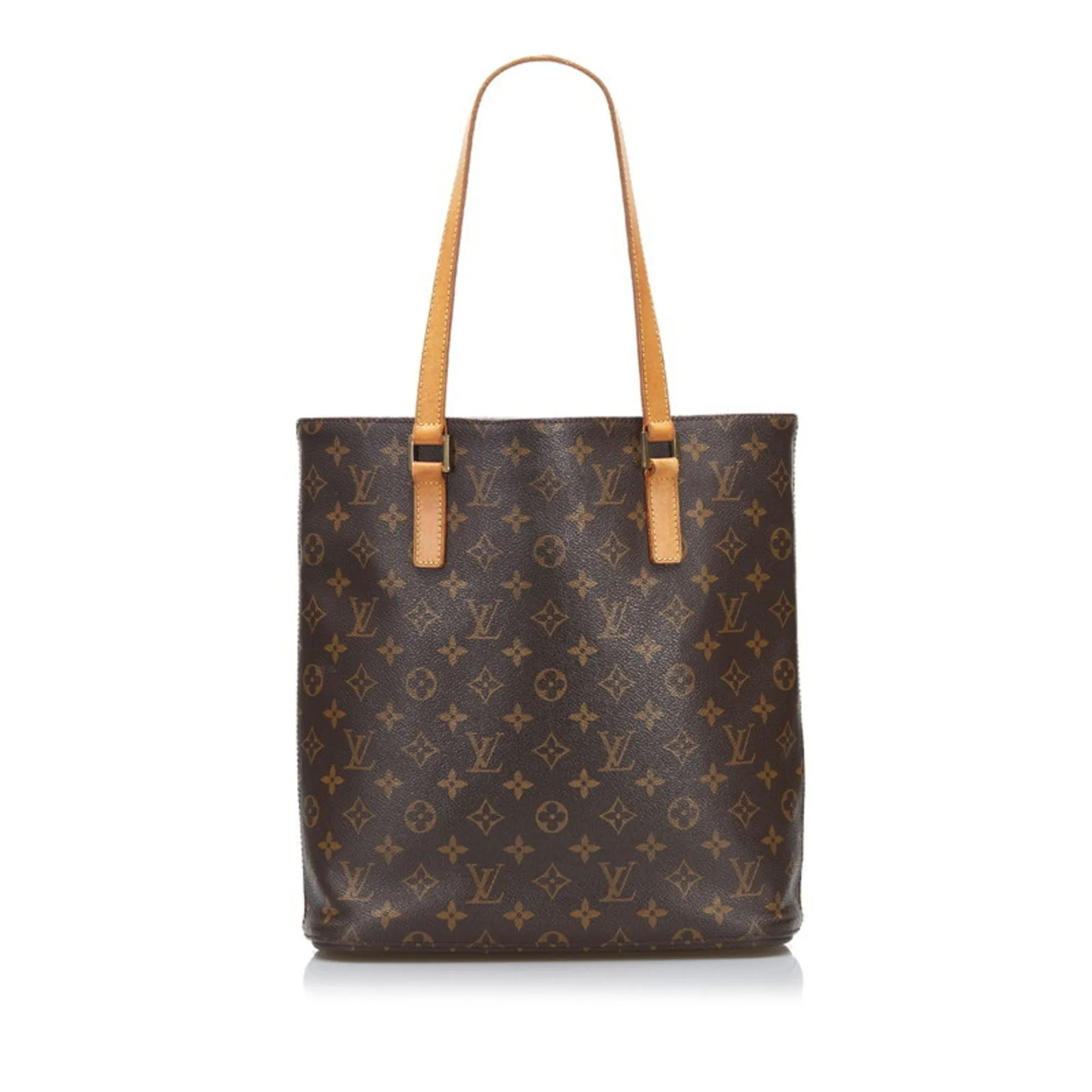 LOUIS VUITTON Monogram Vavin GM Tote Bag M51170 Brown PVC Leather Ladies