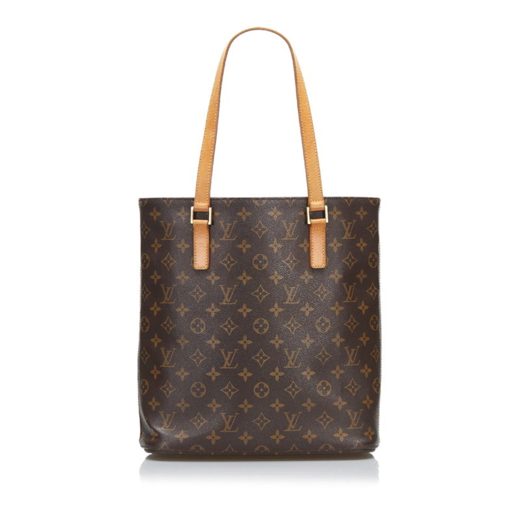 LOUIS VUITTON Monogram Vavin GM Tote Bag M51170 Brown PVC Leather Ladies