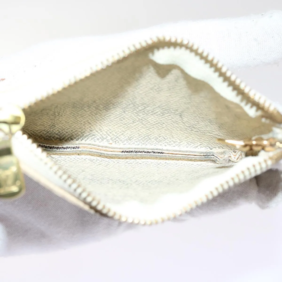 Louis Vuitton Pochette Clés  Canvas Wallet  ()