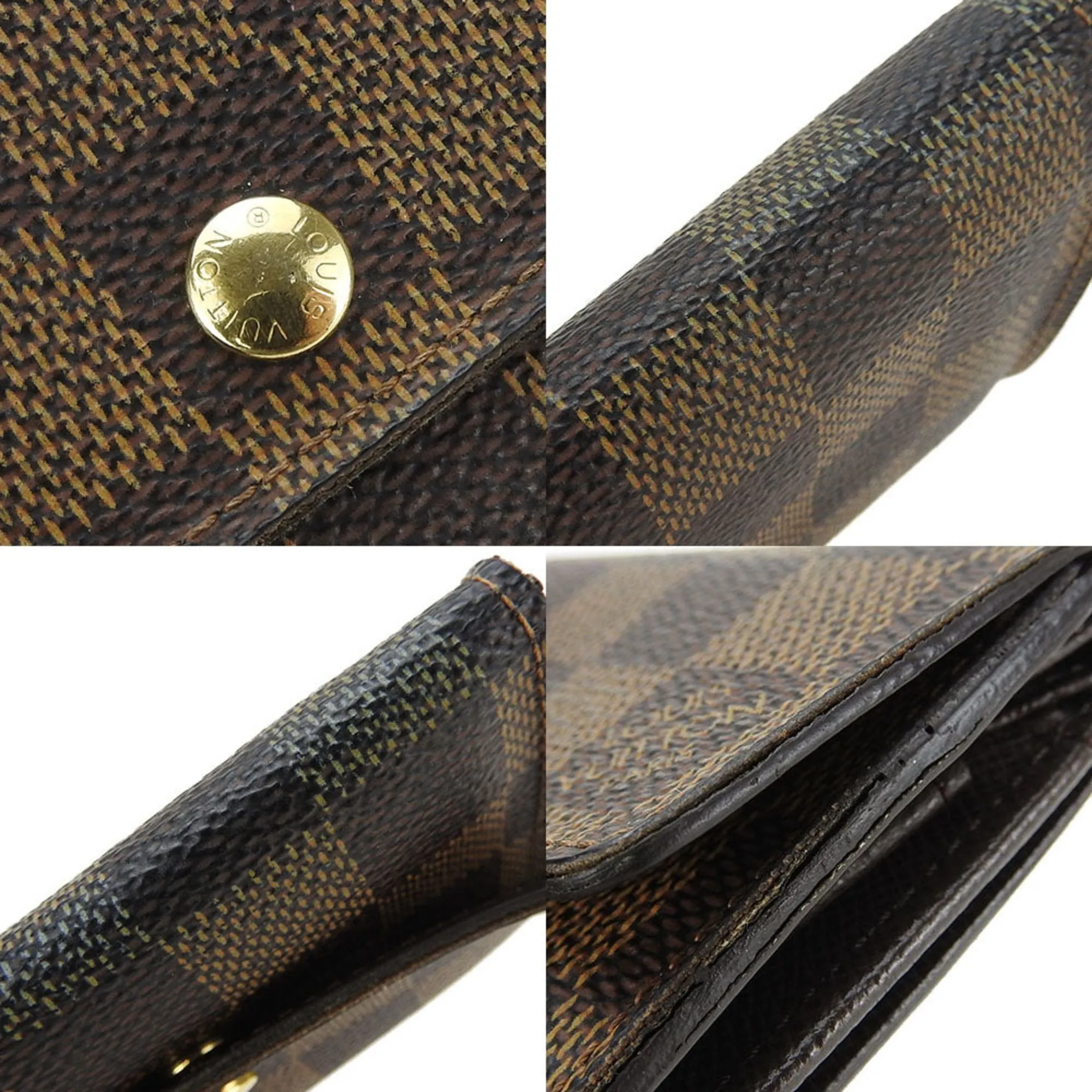 Louis Vuitton Porte-Monnaie  Canvas Wallet  ()