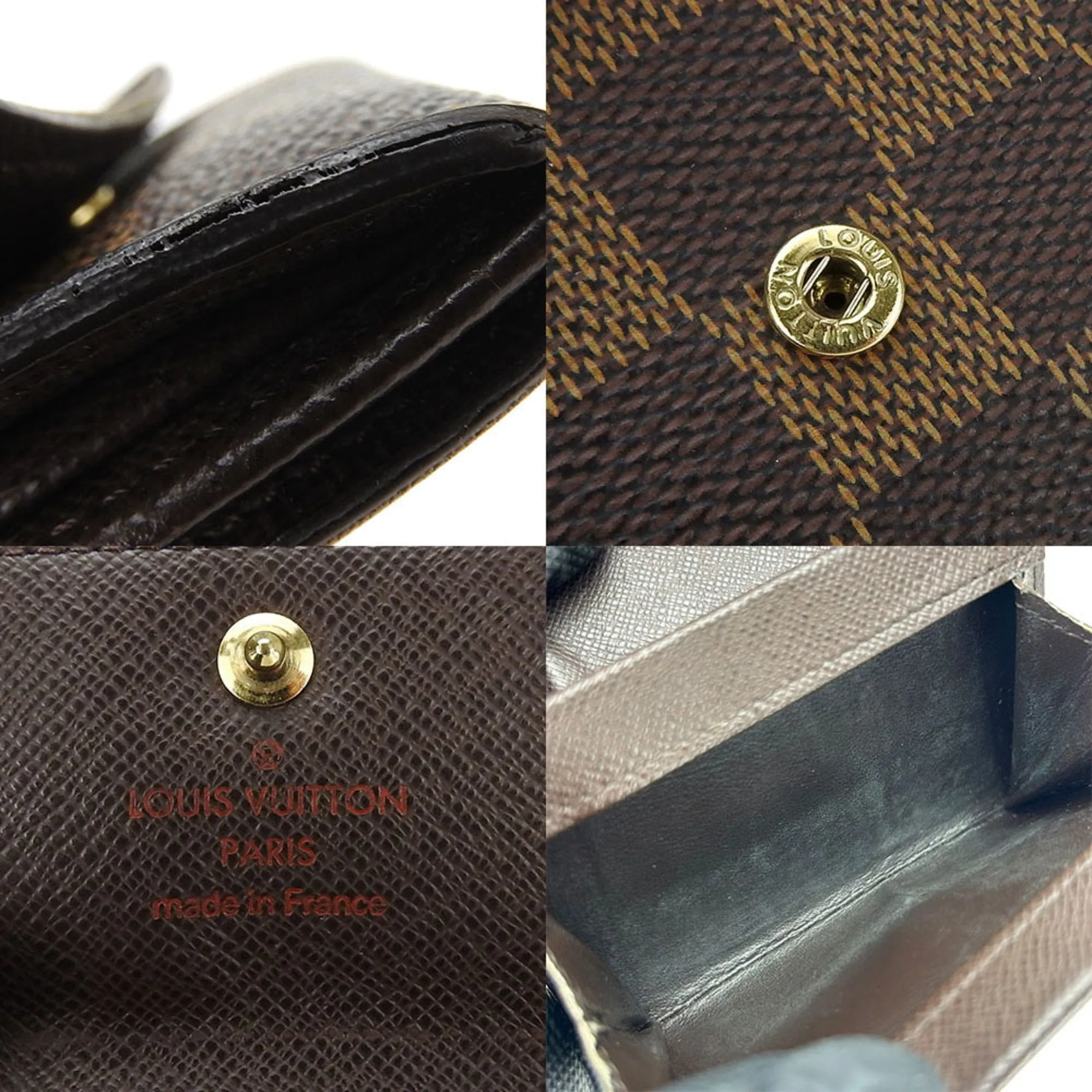 Louis Vuitton Porte-Monnaie  Canvas Wallet  ()