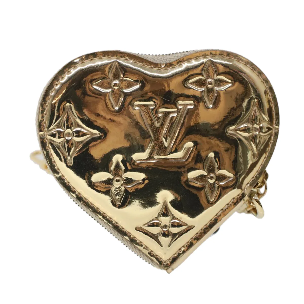 Louis Vuitton Porte Monnaie Coeur  Patent Leather Wallet  ()