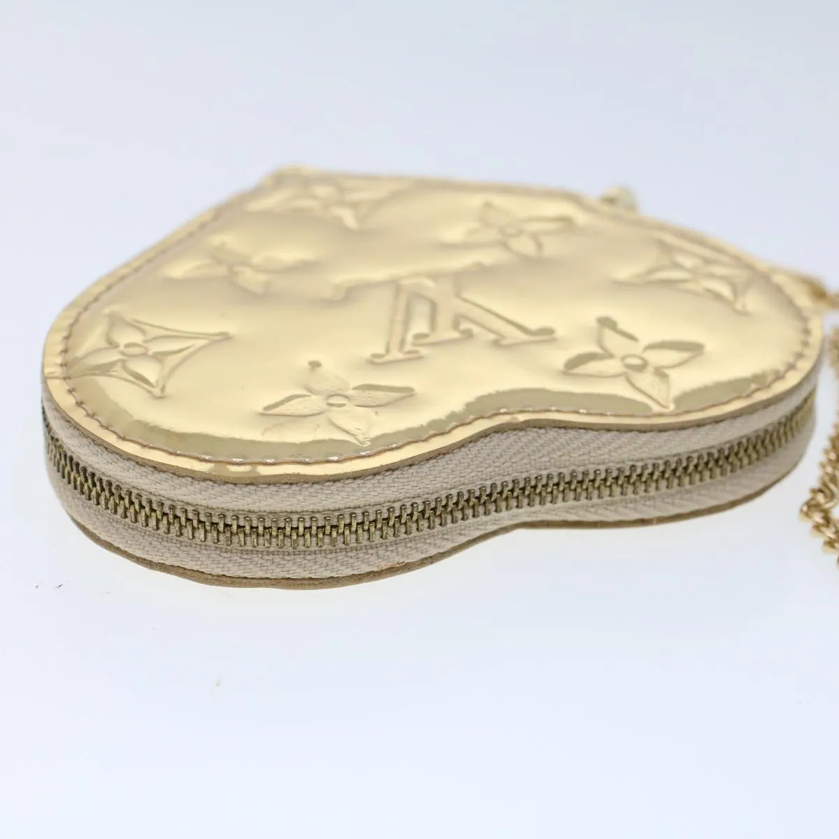 Louis Vuitton Porte Monnaie Coeur  Patent Leather Wallet  ()