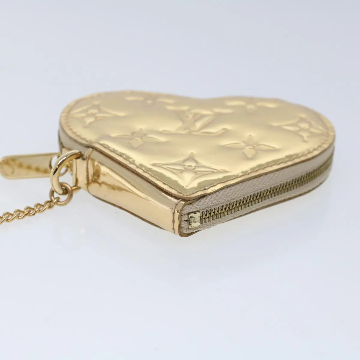 Louis Vuitton Porte Monnaie Coeur  Patent Leather Wallet  ()