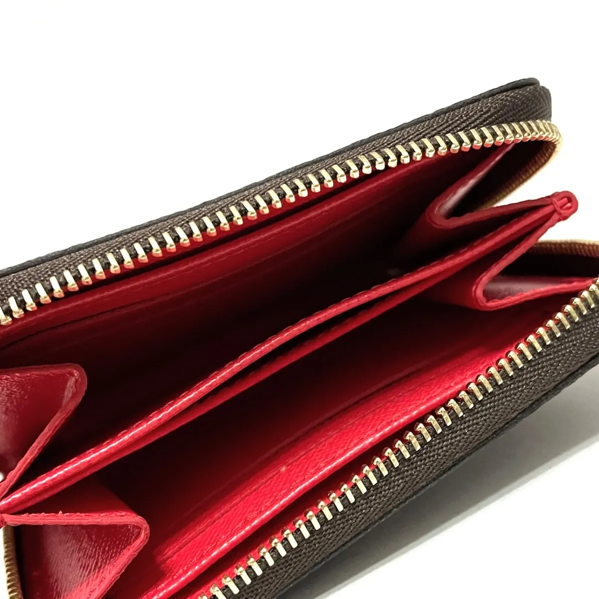 Louis Vuitton Porte Monnaie Zippy  Canvas Wallet  ()