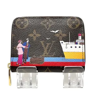 Louis Vuitton Porte Monnaie Zippy  Canvas Wallet  ()